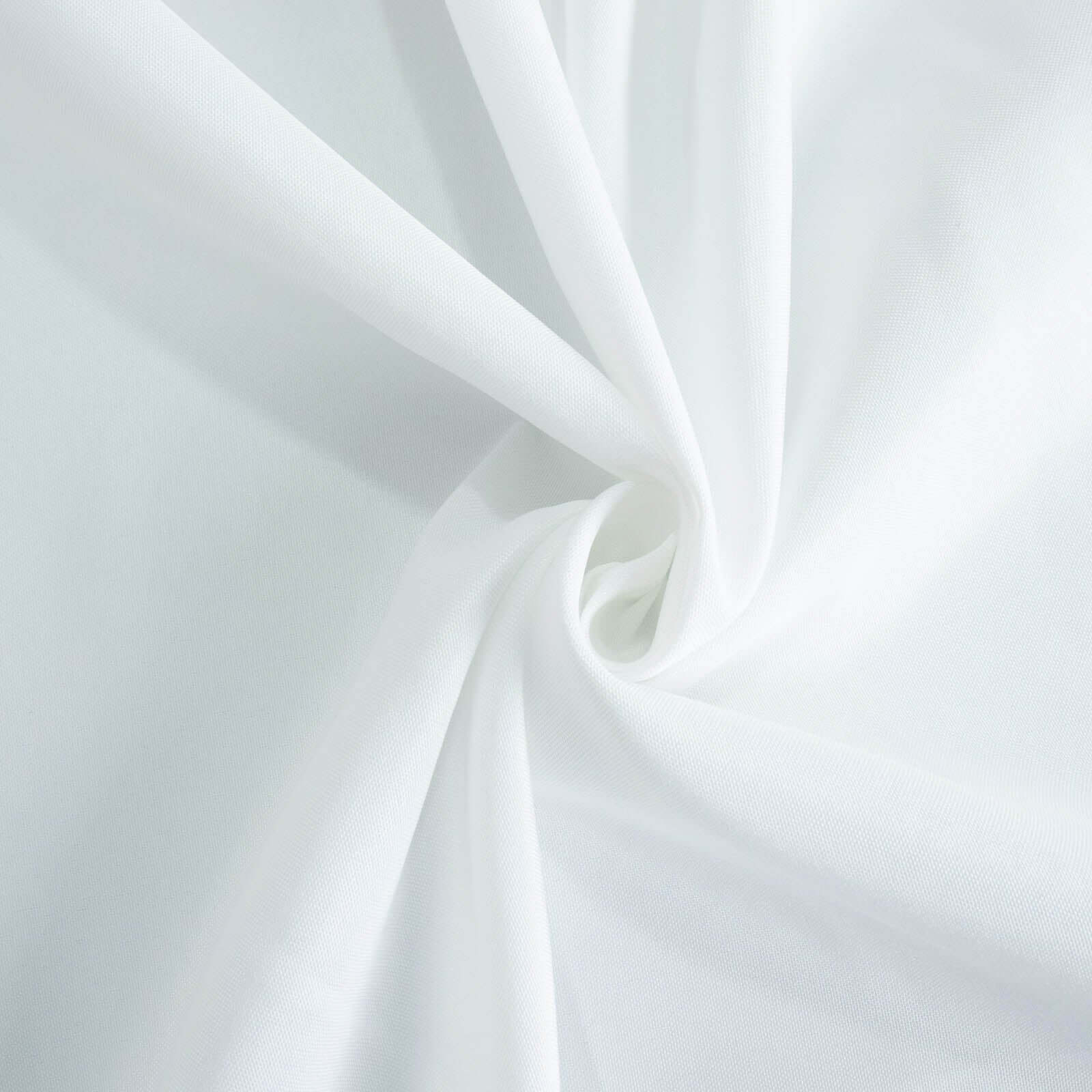 220GSM Wrinkle-Resistant White Premium Polyester 70x70 Square Tablecloth for Stylish Events