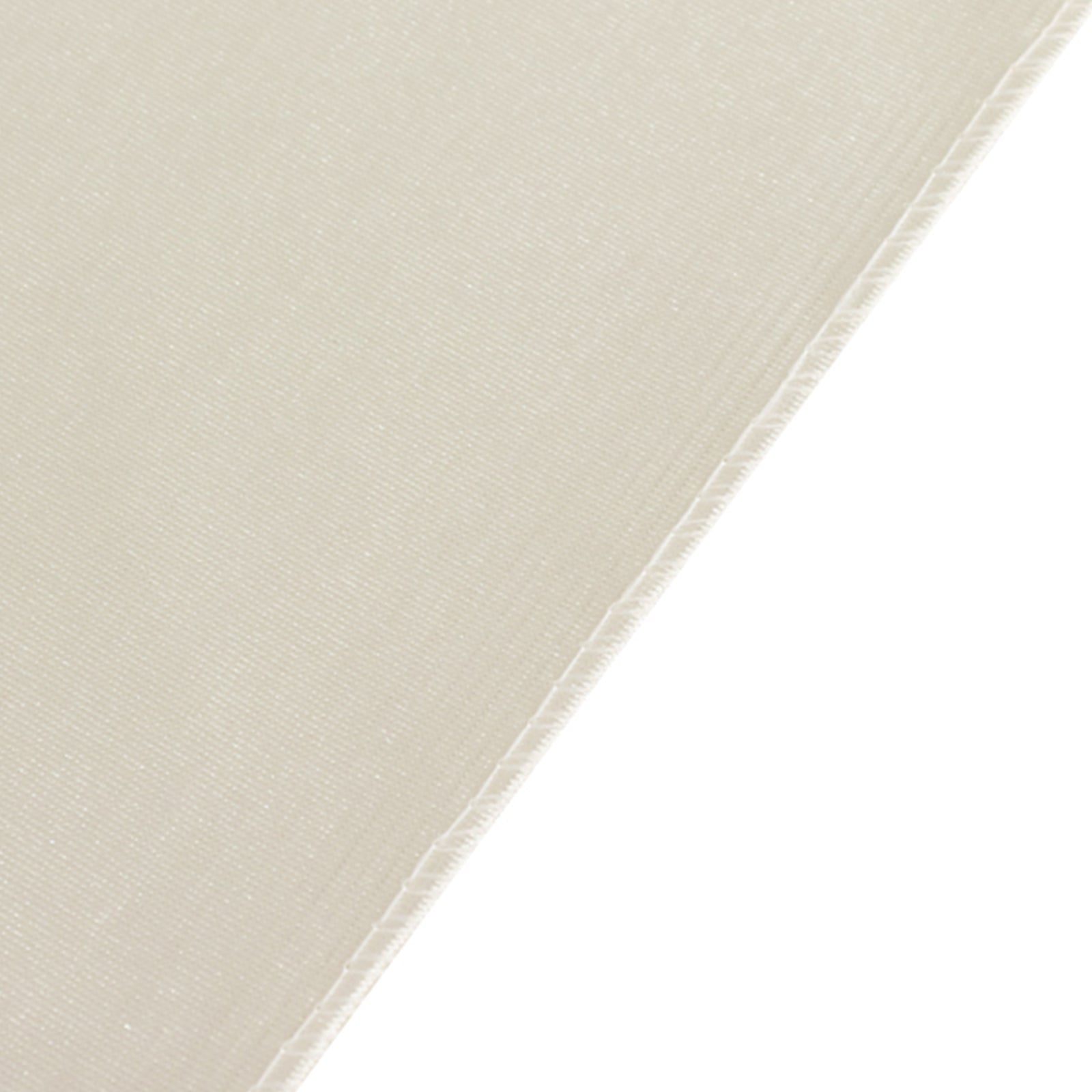 Wrinkle-Free & Stain-Resistant Premium Scuba 70x70 Shimmer Pearl White Tablecloth for Weddings and Parties