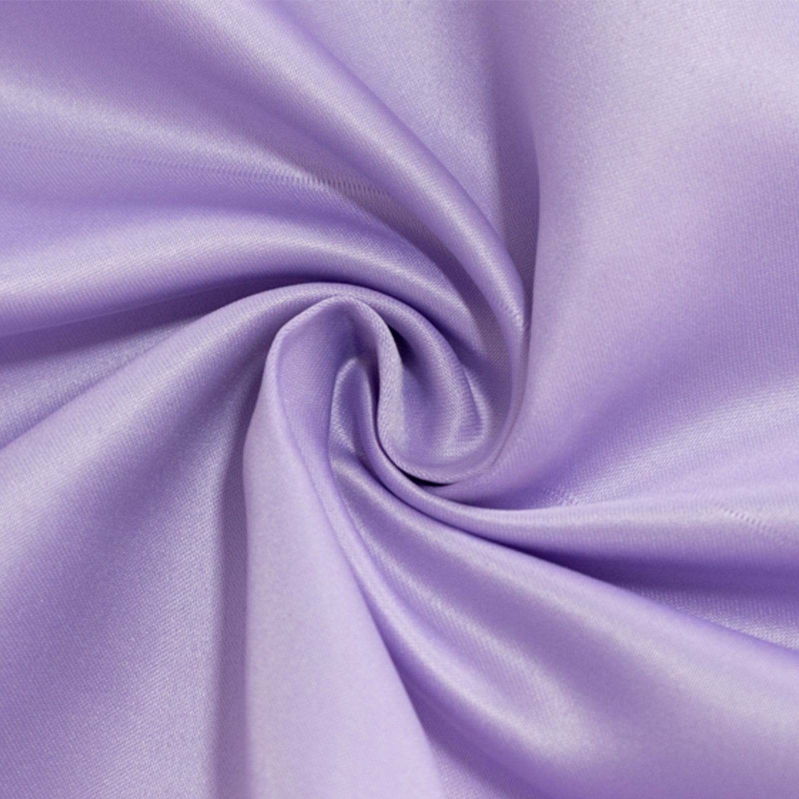 Luxury Lamour Satin Rectangle Tablecloth in Lavender Lilac - Soft & Seamless!