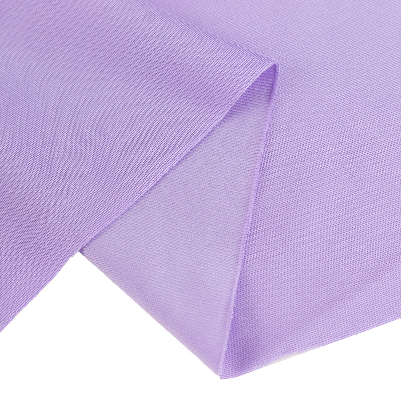 Premium Wrinkle-Free Lavender Lilac Scuba Polyester Fabric Roll - 60x10 Yards, Ideal for DIY