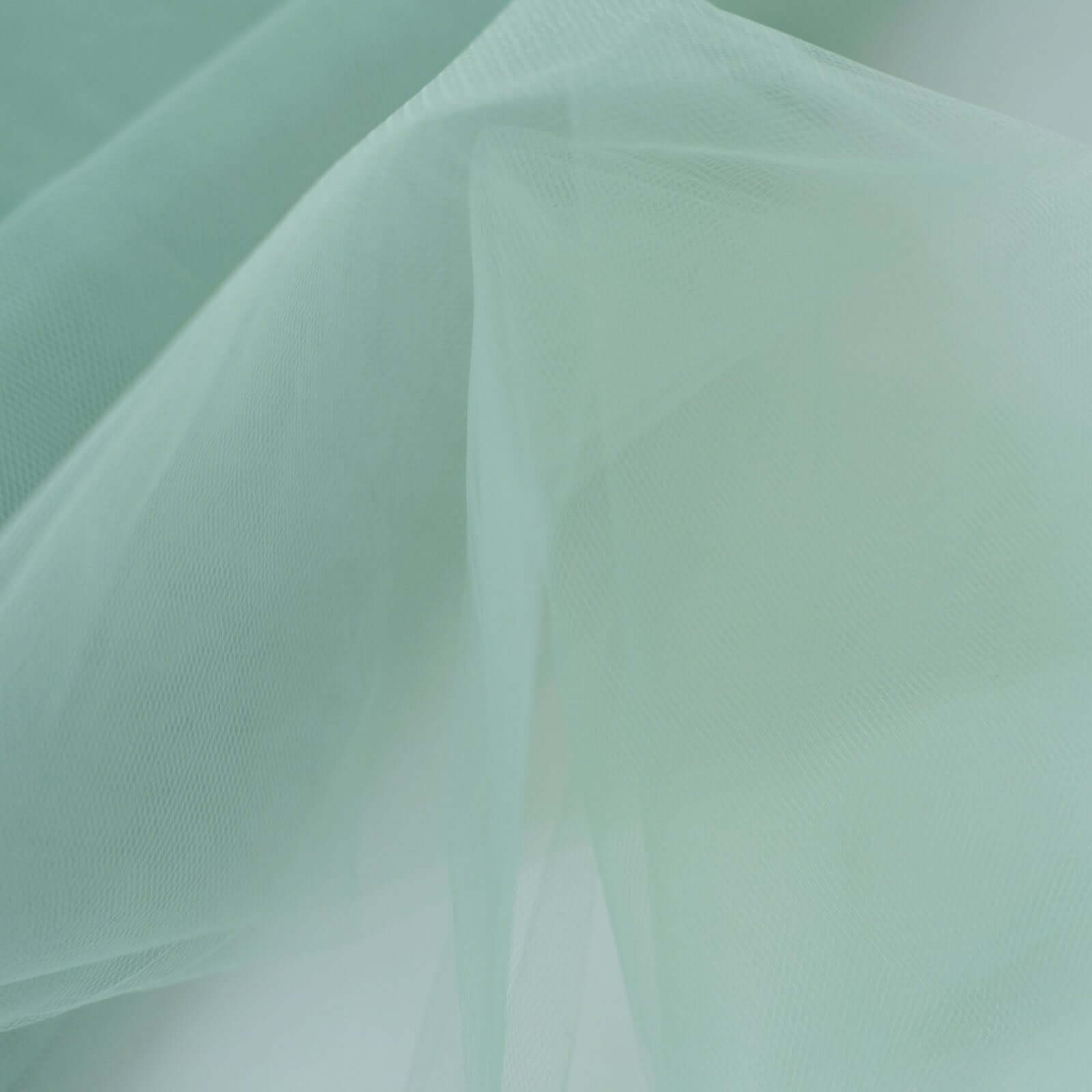 Hot! 54x40 Yards Sage Green Tulle Fabric Bolt for DIY Crafts
