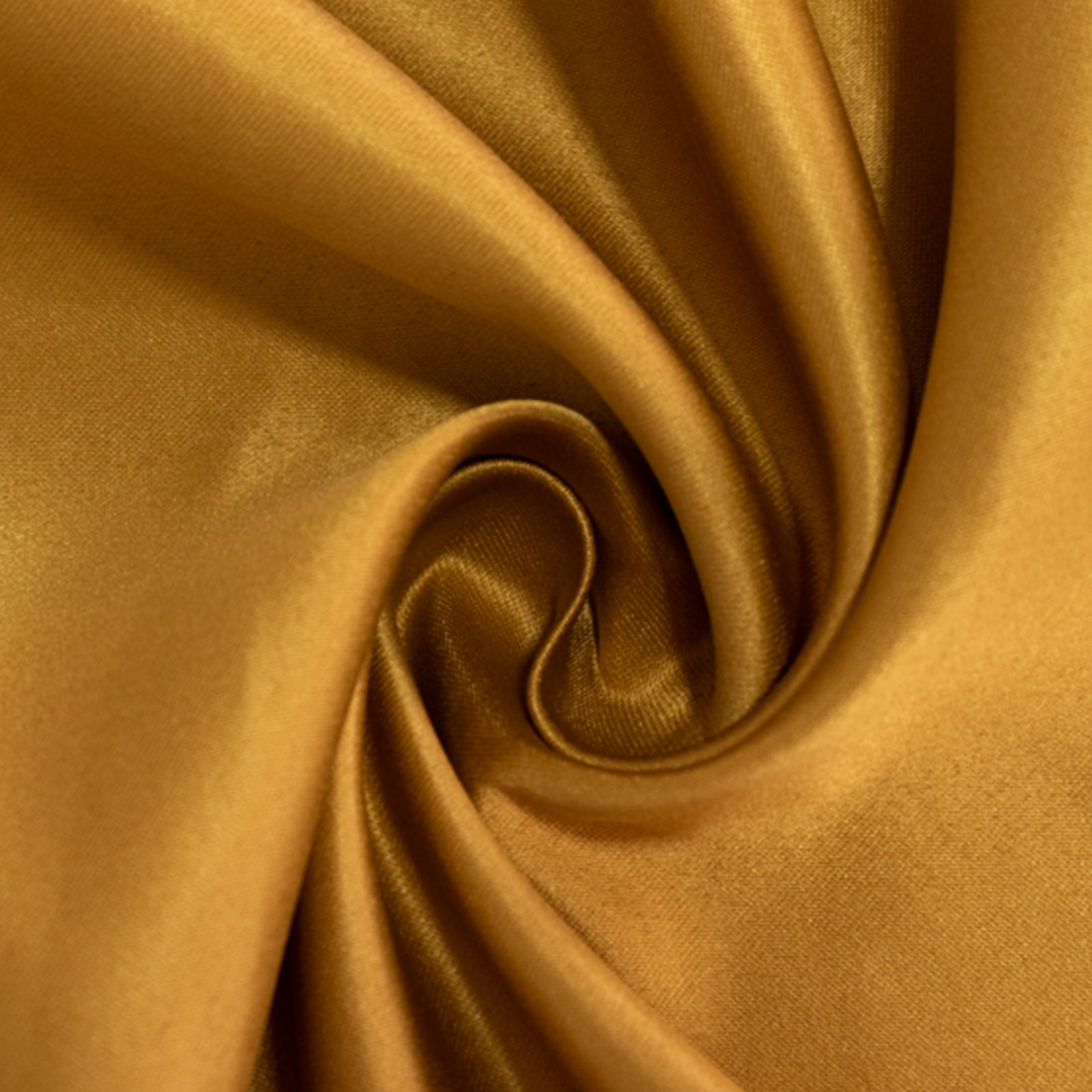 Luxurious Gold Lamour Satin 90x132 Rectangle Seamless Tablecloth for Weddings and Parties