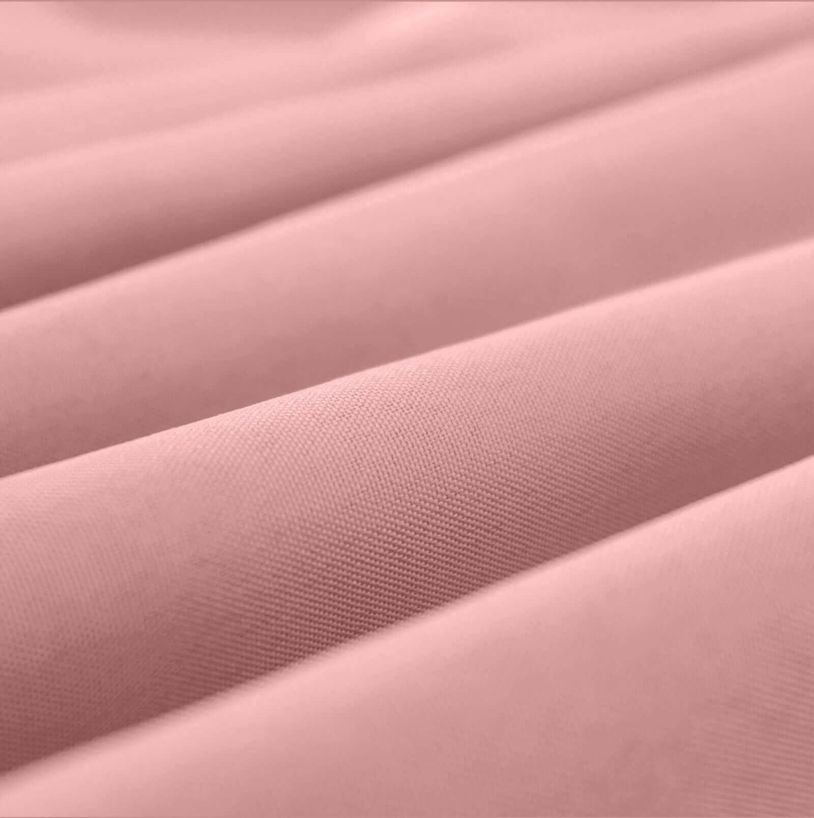 Durable and Stylish 72x120 Polyester Rectangle Tablecloth in Dusty Rose
