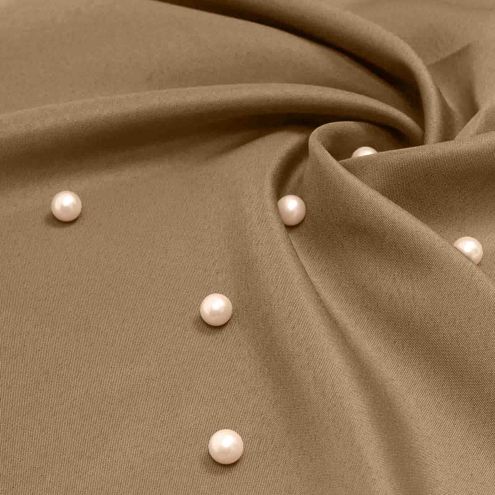 54-Inch Wide, 10-Yard Taupe Polyester Fabric Bolt for DIY Crafts