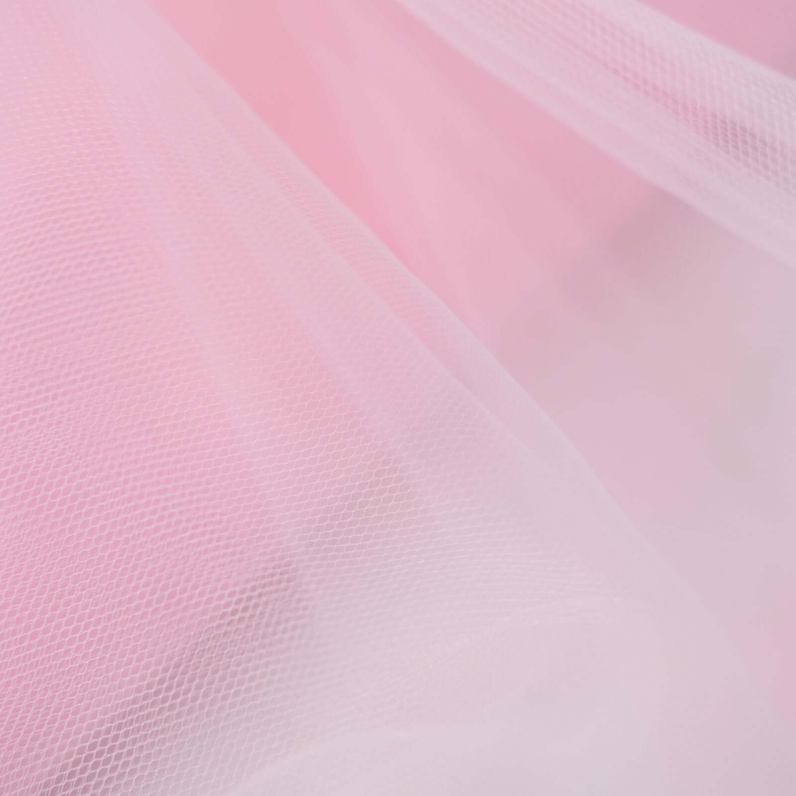 Hot! 54'x40 Yards Pink Tulle Fabric Bolt for DIY Crafts