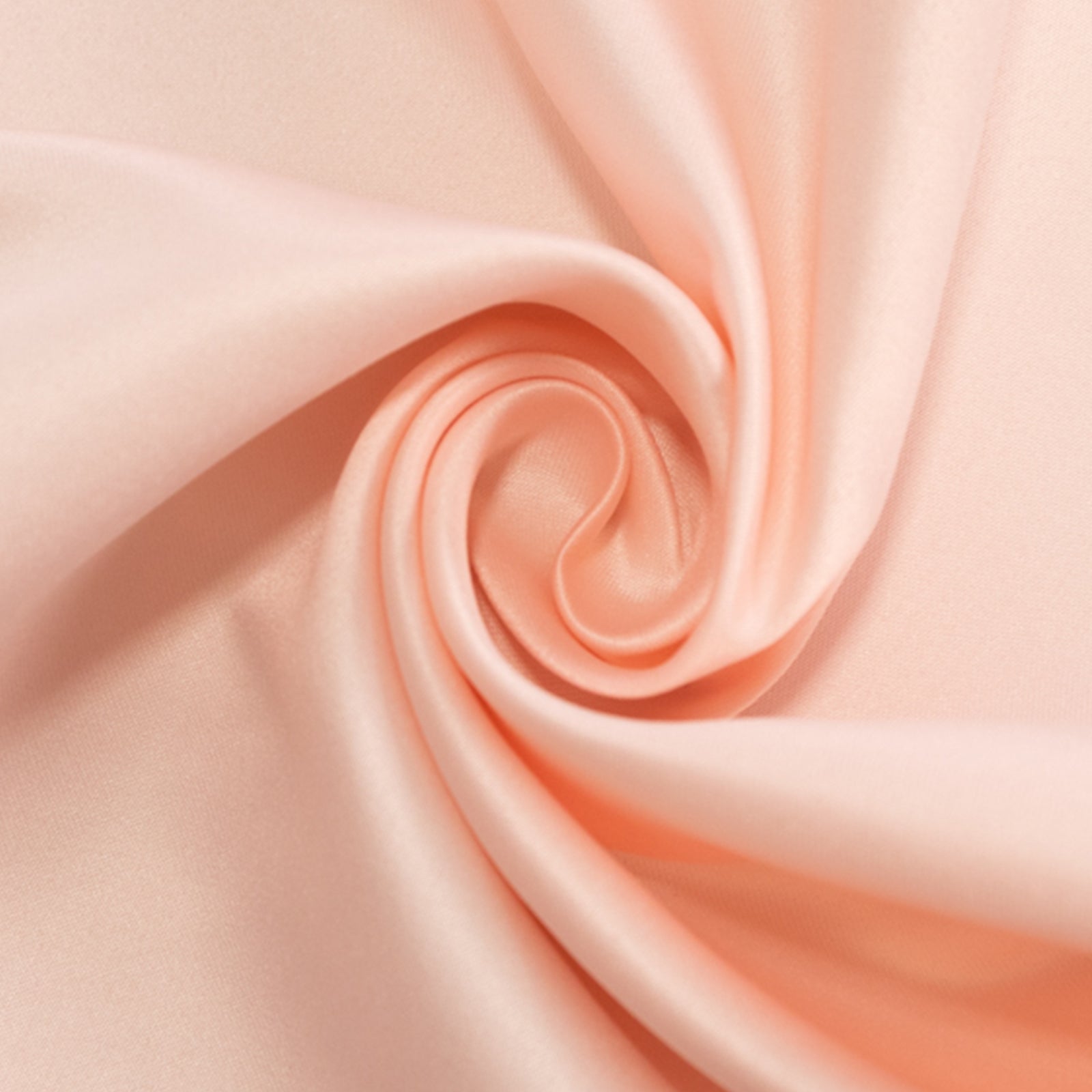 Blush Lamour Satin Rectangle Tablecloth - Soft & Durable, Ideal for Events