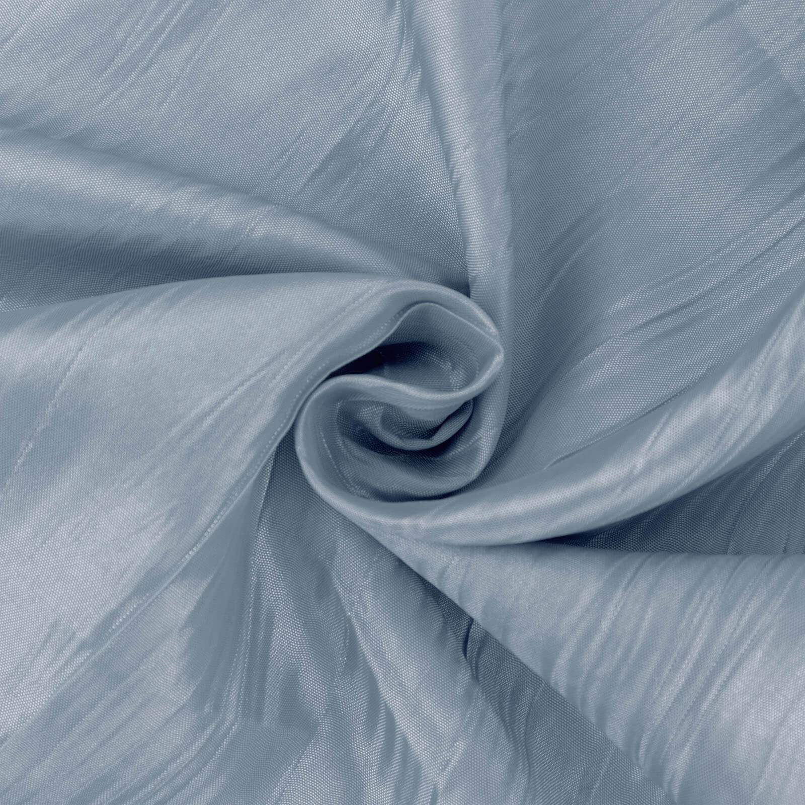Hot Deal! 54-Inch Wide, 10-Yard Dusty Blue Accordion Crinkle Taffeta Fabric Bolt for Decor