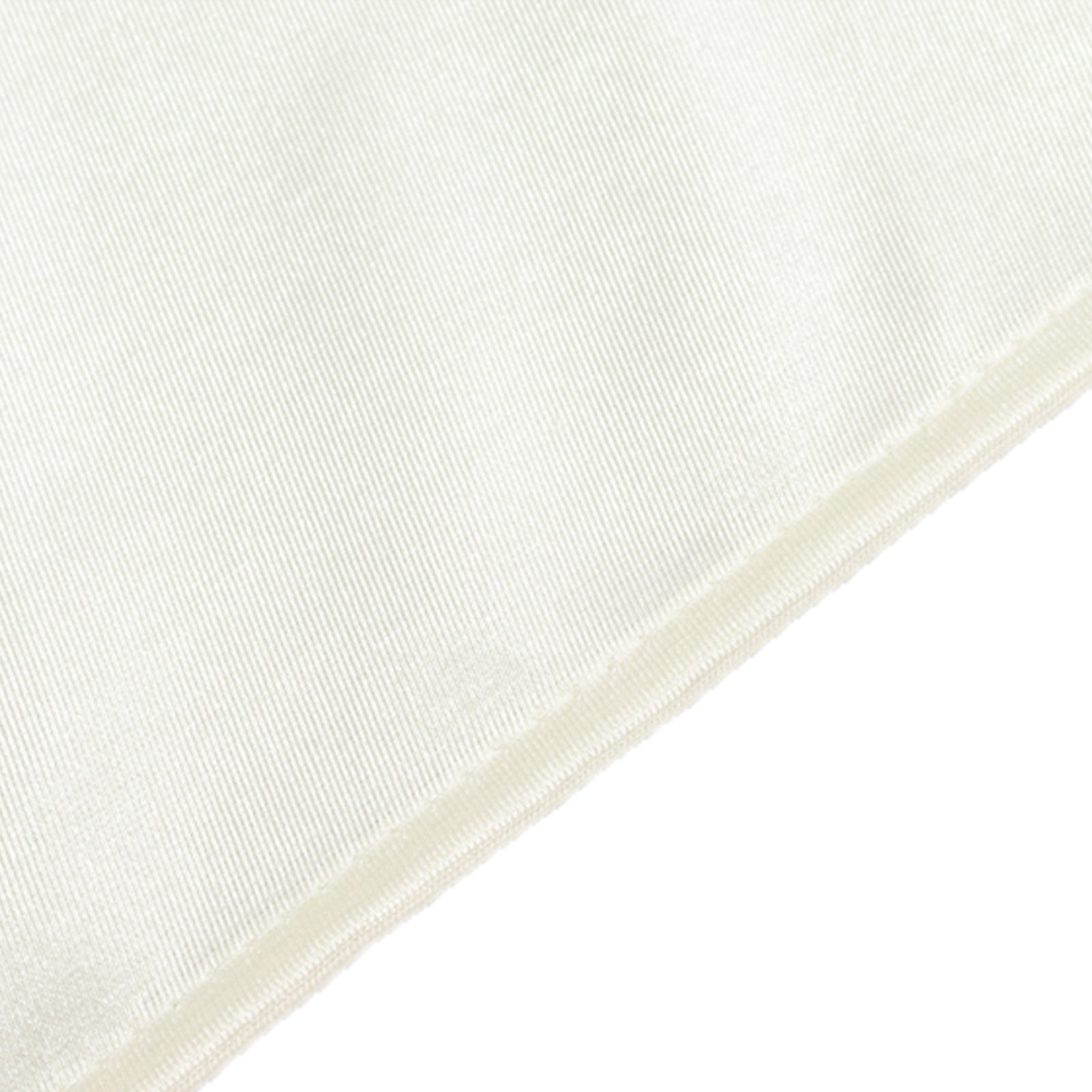 Hot Sale! Premium Wrinkle-Free & Stain-Resistant Scuba Rectangular Tablecloth in Shimmering Pearl White (60x102)
