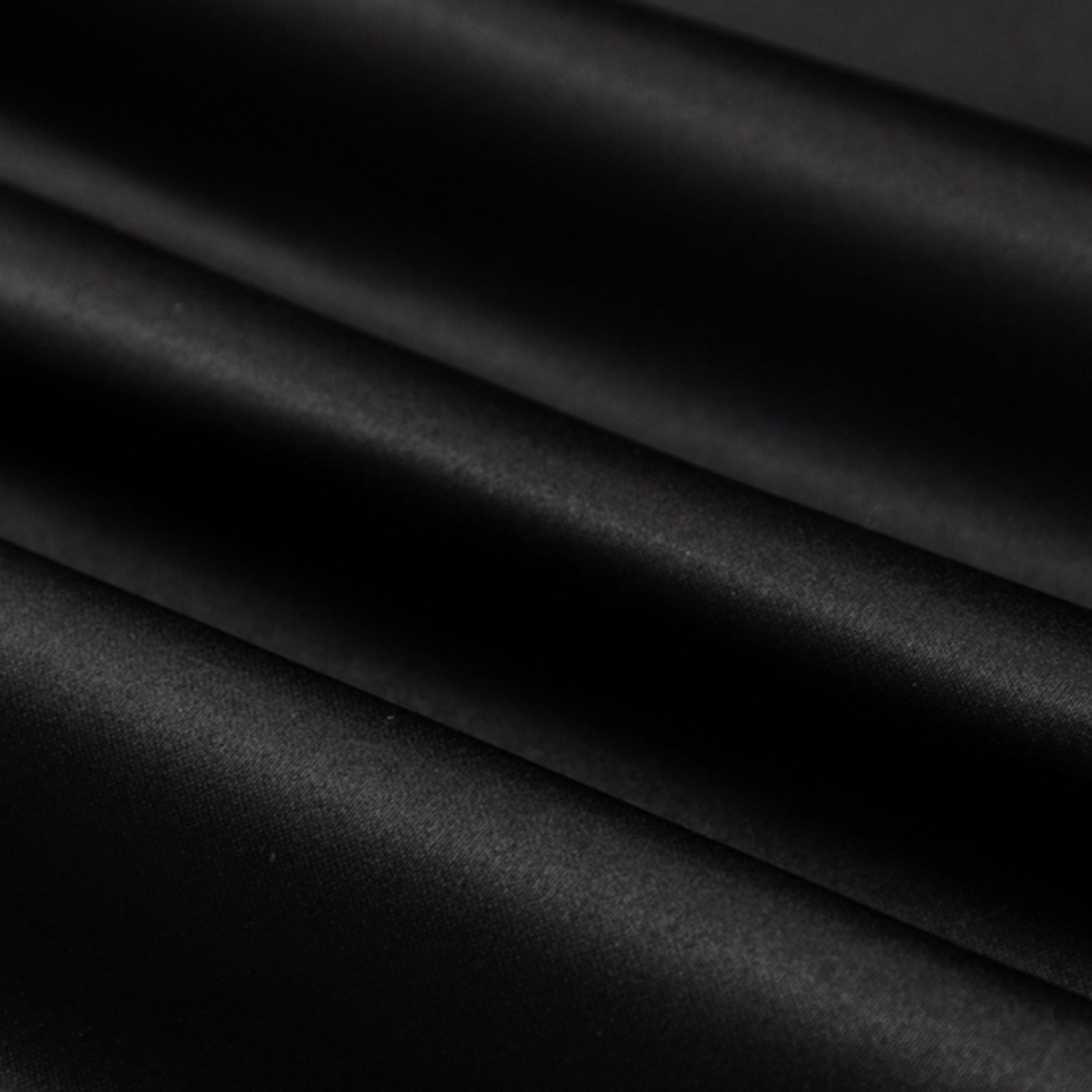 10-Yard 54-Inch Black Lamour Satin Fabric Bolt - High-Quality Heavy Matte Satin by the Yard