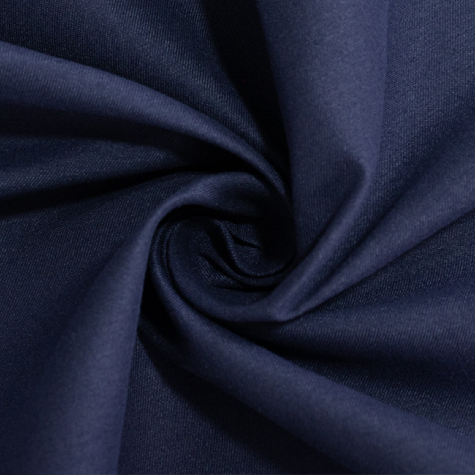Hot! Navy Blue 132" Cotton Blend Seamless Wrinkle-Resistant Round Tablecloth