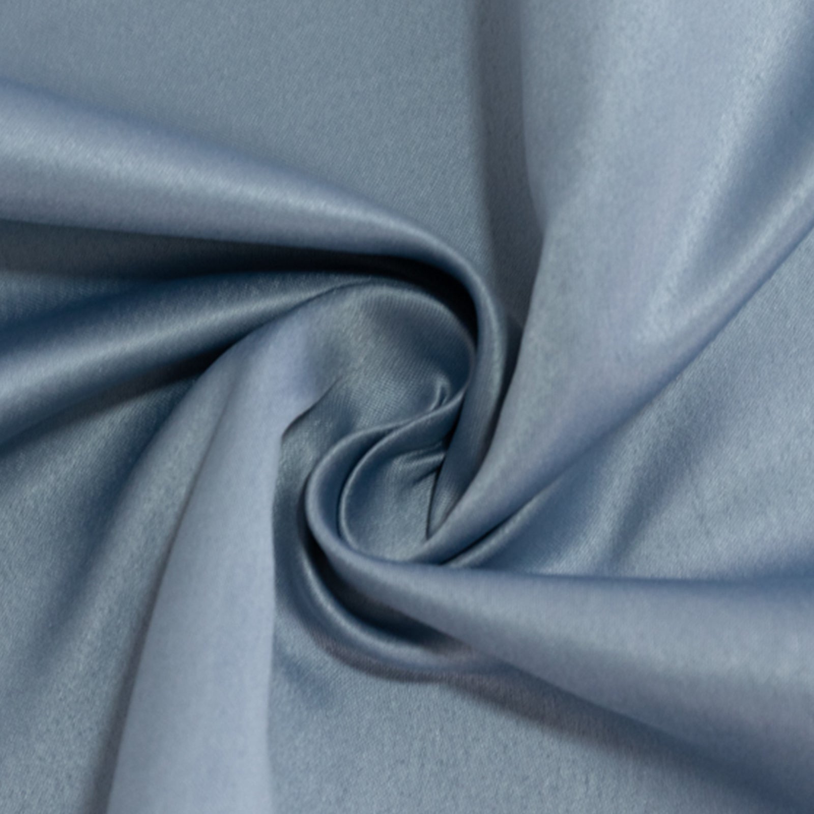 Soft and Silk-Like Dusty Blue Lamour Satin Rectangle Tablecloth 90x132