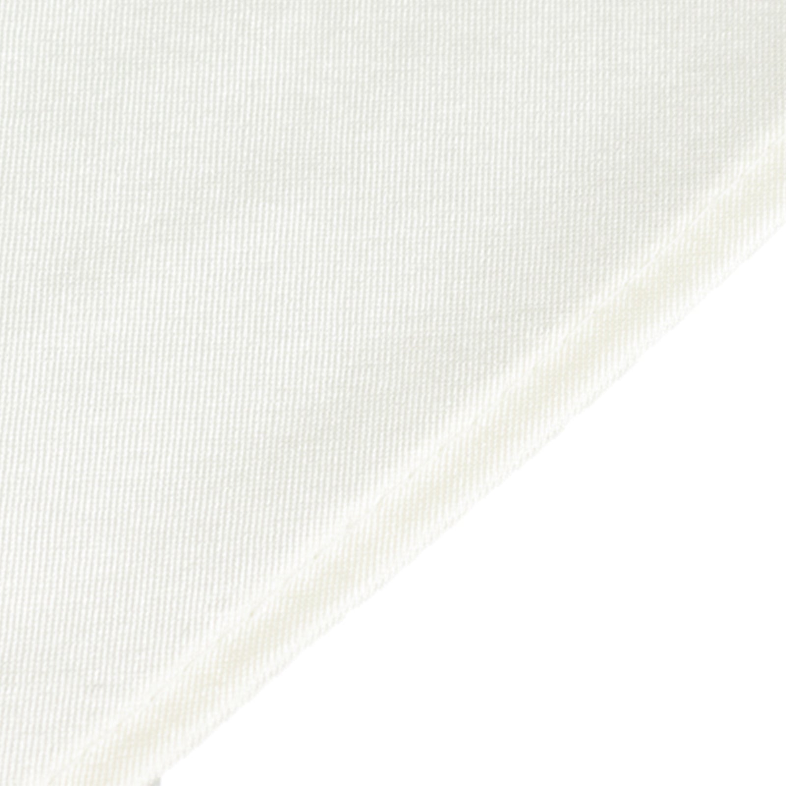Hot Deal! Premium 108' Round Scuba Tablecloth in Shimmering Pearl White - Wrinkle & Stain Resistant