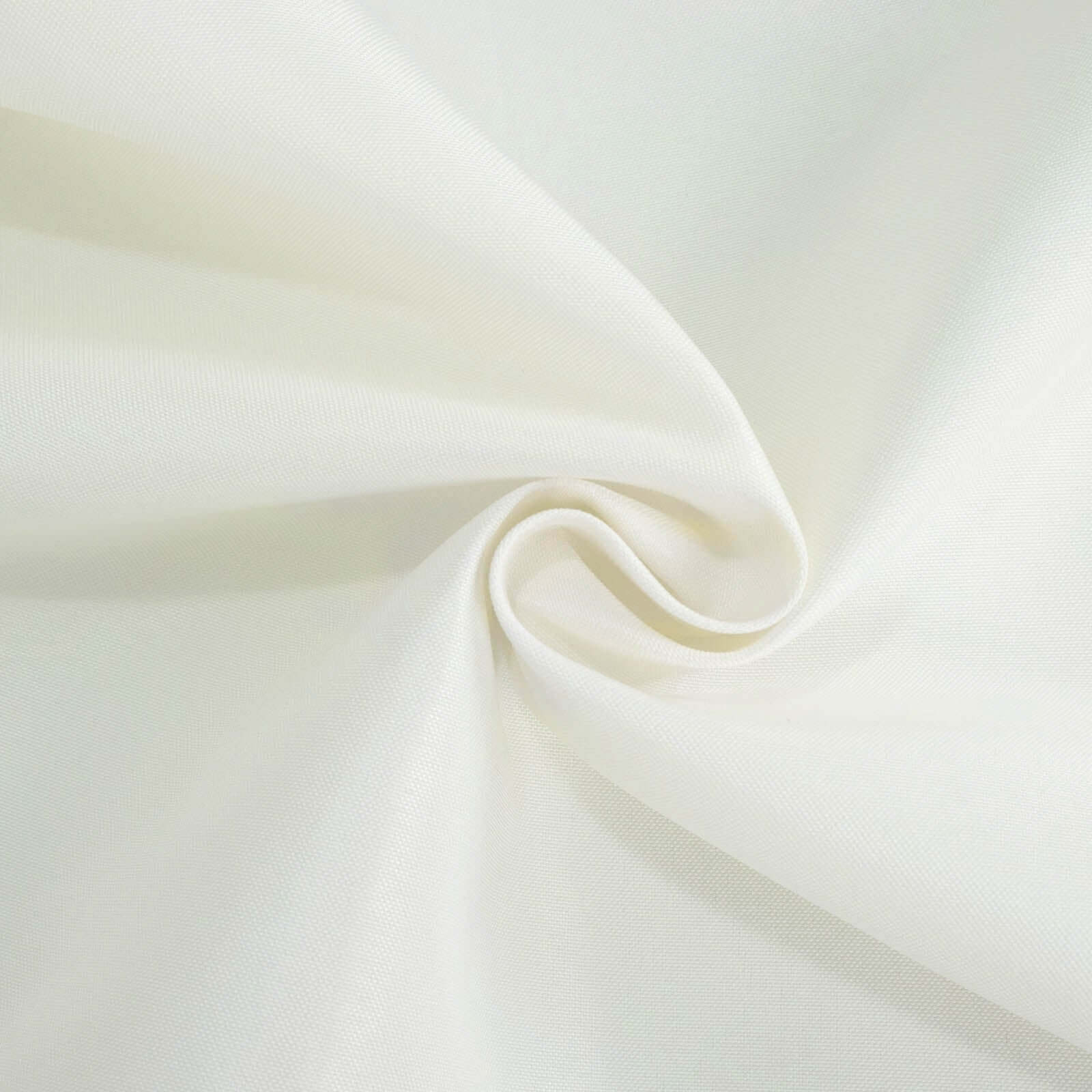Ivory 90 - Inch Premium Polyester Round Tablecloth: Stain & Wrinkle - Resistant, 220GSM