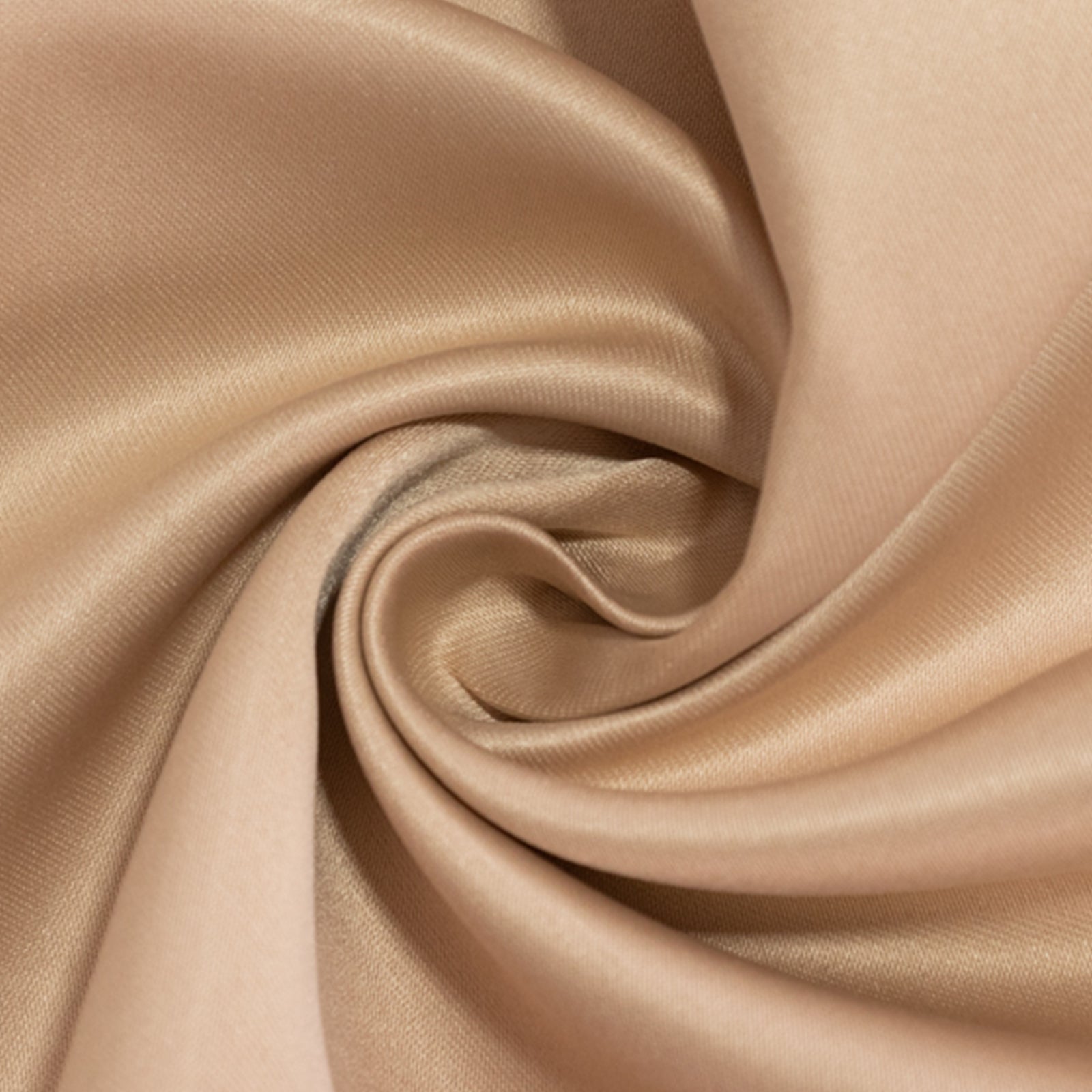 Exclusive Lamour Satin Nude Rectangle Tablecloth - Soft, Silk - like, 90x132