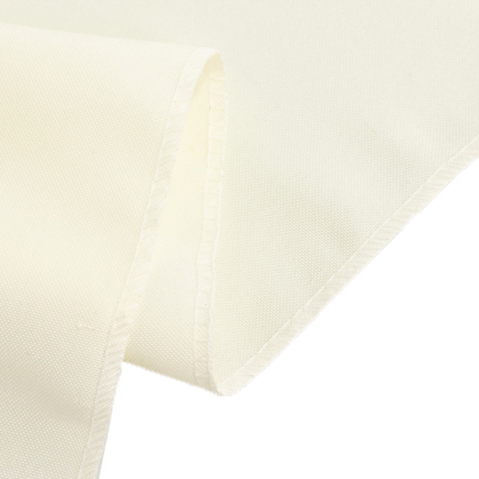 Premium Fire - Retardant Ivory 6ft Rectangular Fitted Tablecloth