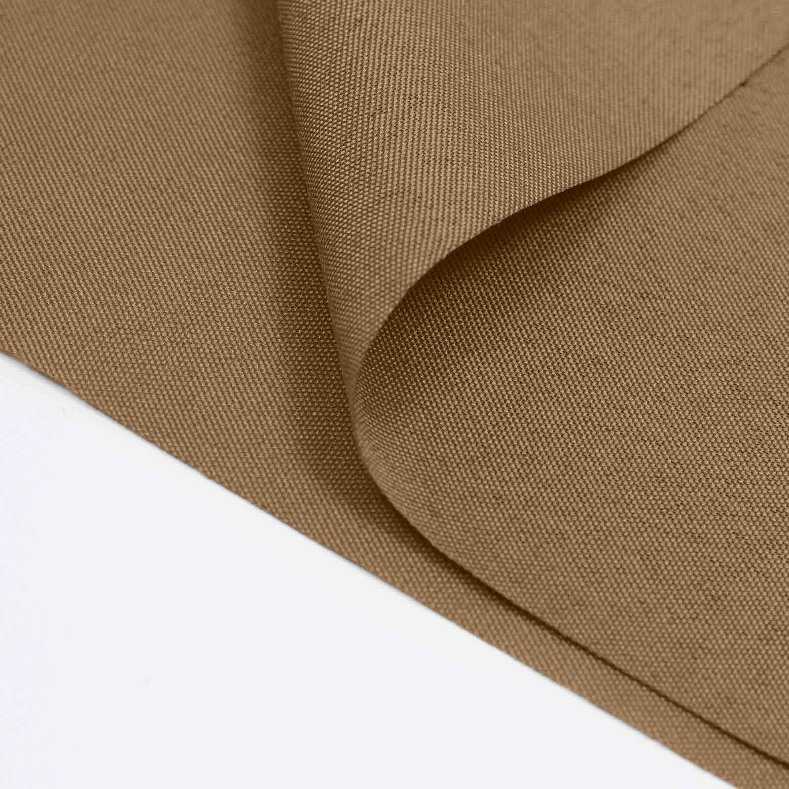 54-Inch Wide, 10-Yard Taupe Polyester Fabric Bolt for DIY Crafts