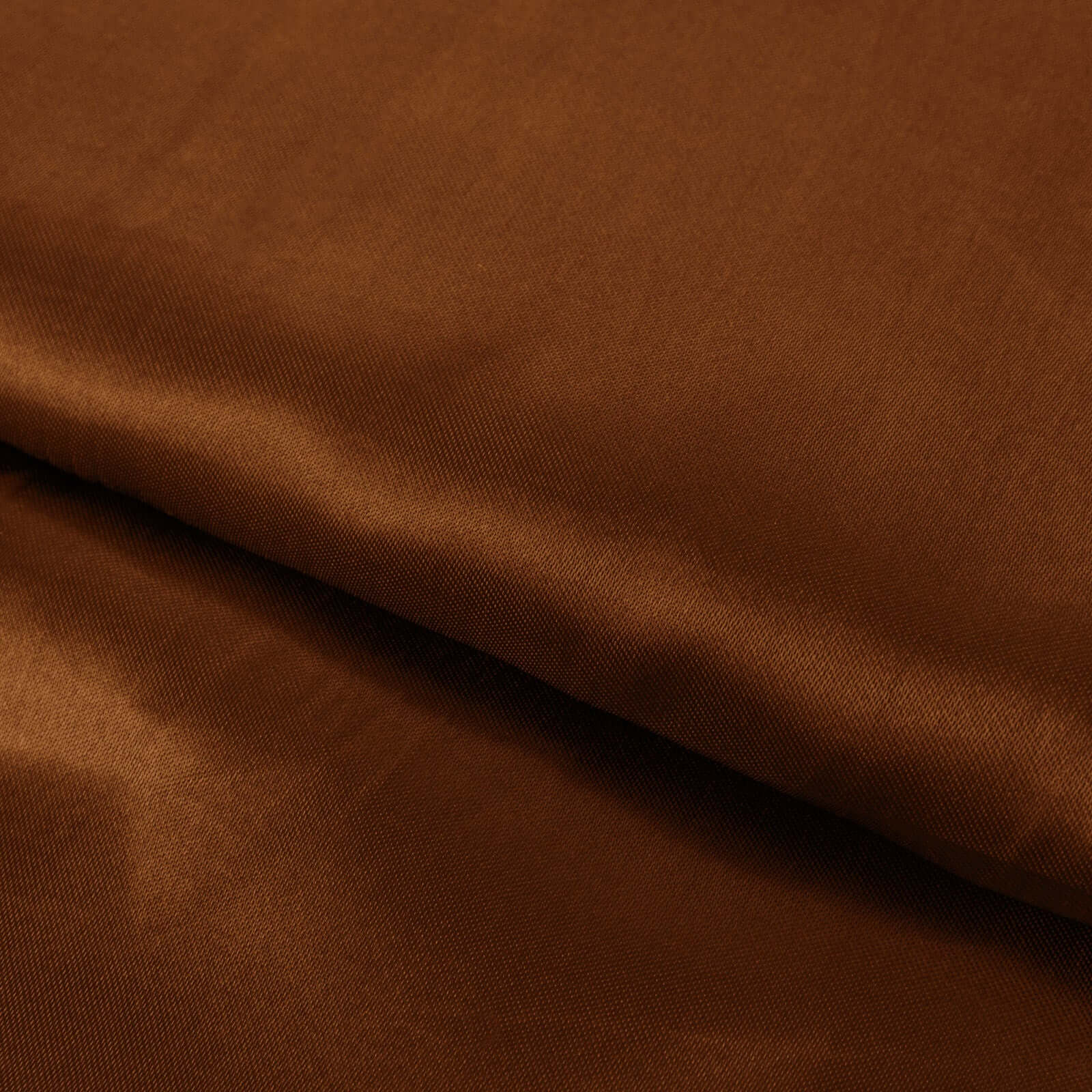 Limited Offer! 10-Yard x 54 Cinnamon Brown Satin Fabric Bolt