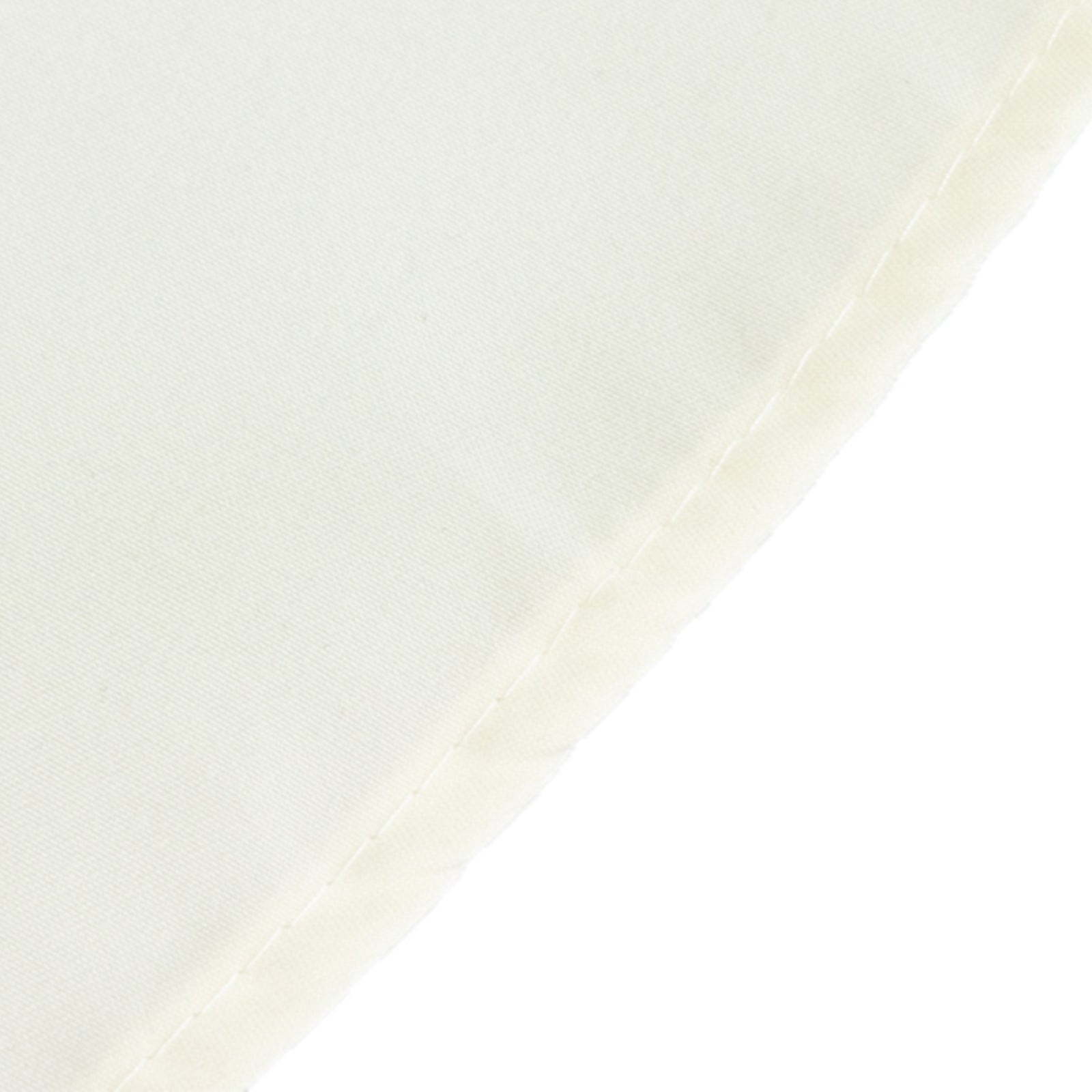 Get This Wrinkle-Resistant Ivory 108-Inch Cotton Blend Round Tablecloth Now