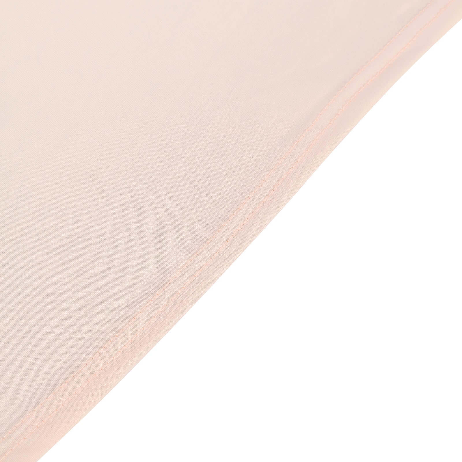 Exclusive Blush Stretch Spandex 6ft Rectangle Tablecloth - Ideal for Events & Presentations