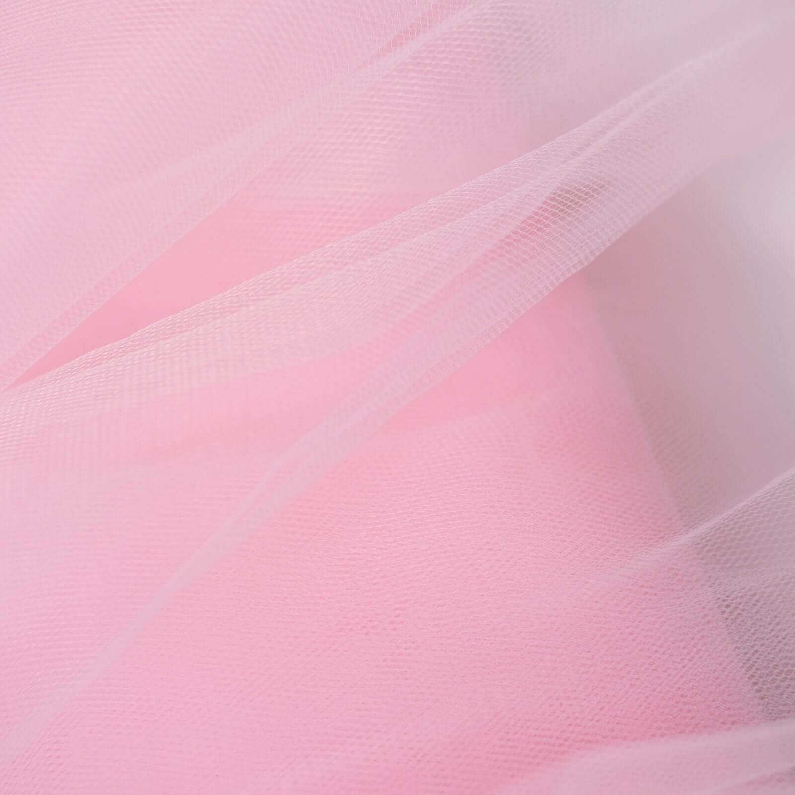 Hot! 54'x40 Yards Pink Tulle Fabric Bolt for DIY Crafts