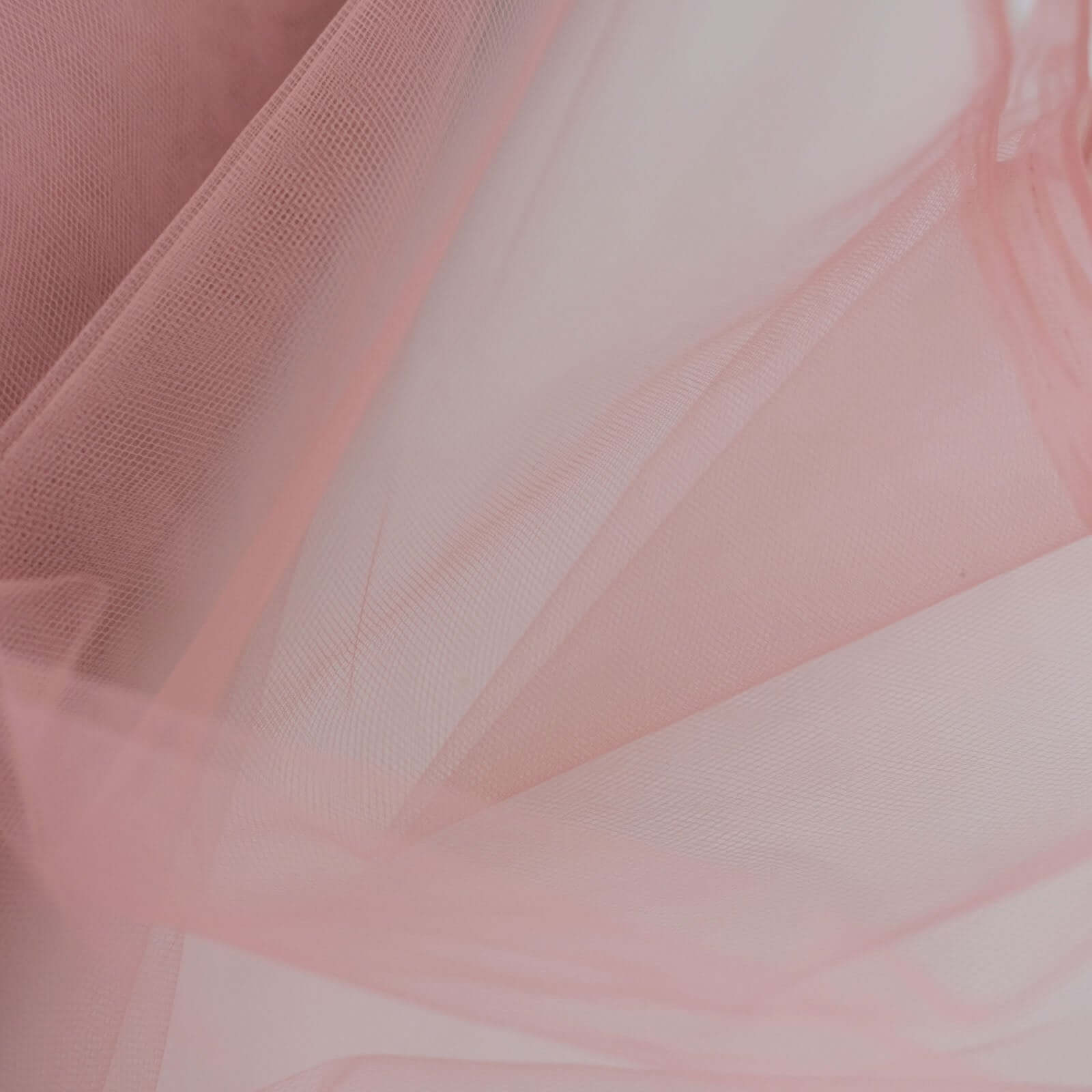 40-Yard, 54-Inch Wide Dusty Rose Nylon Tulle Fabric Bolt for DIY Crafts