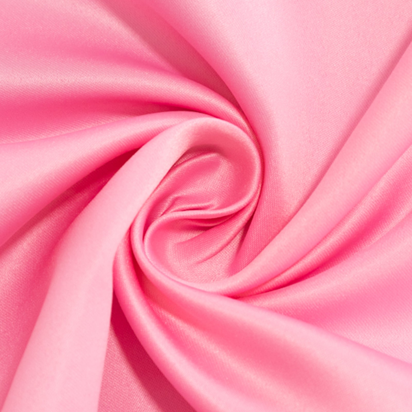 Luxurious Pink Lamour Satin Rectangle Tablecloth, 90x156, Soft and Seamless