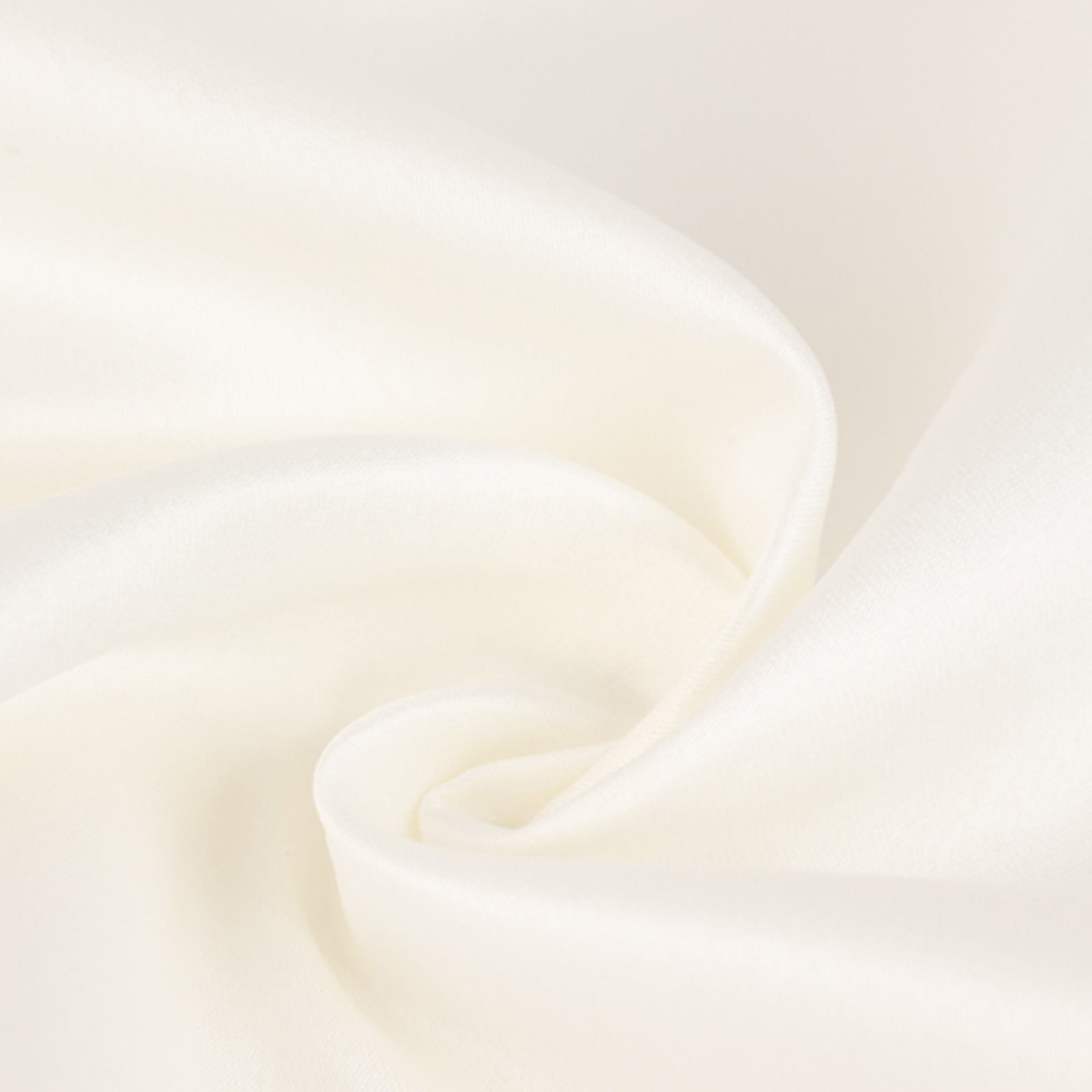 Exclusive Heavy Matte Ivory Lamour Satin Fabric Bolt - 54 Inches Wide, 10 Yards Long
