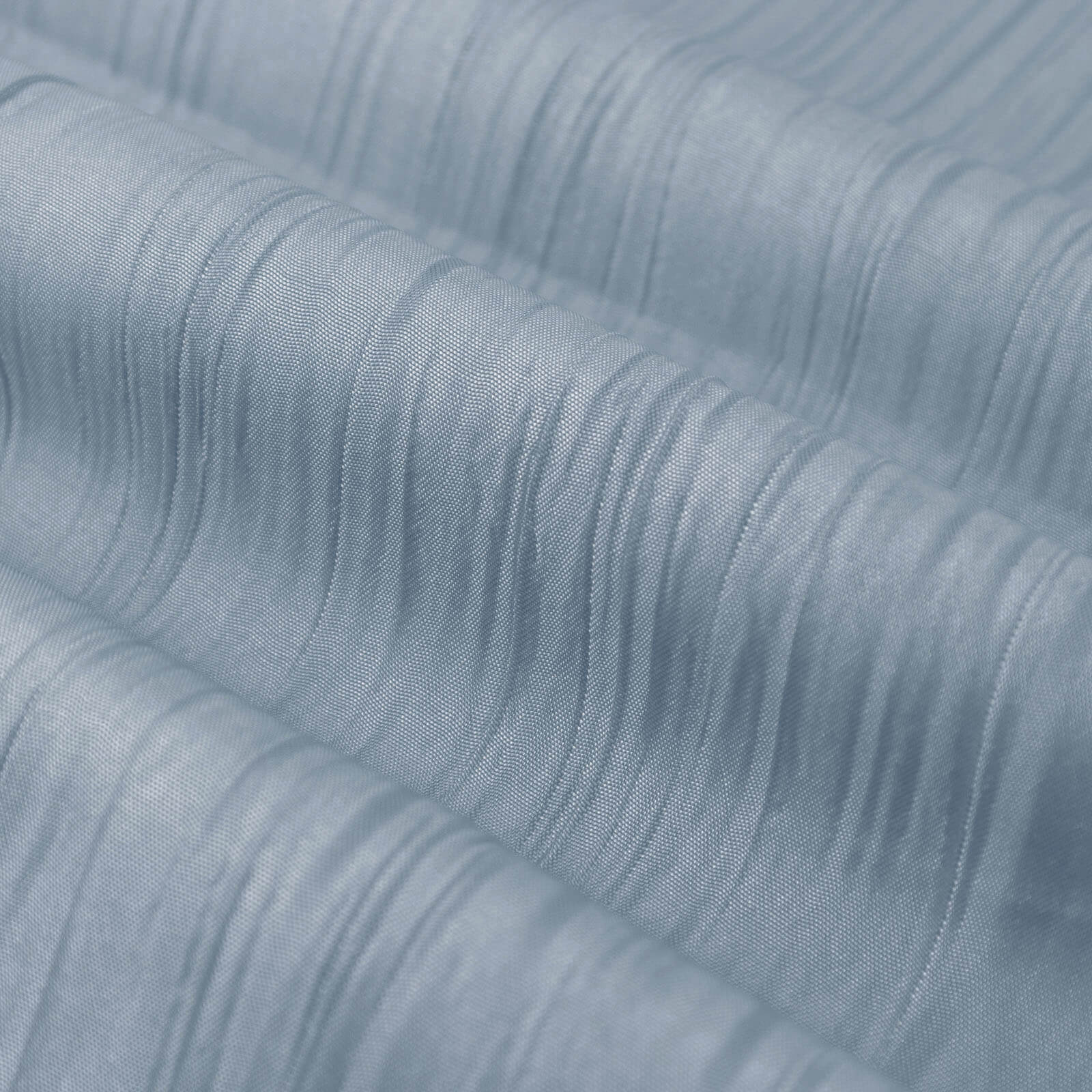 Hot Deal! 54-Inch Wide, 10-Yard Dusty Blue Accordion Crinkle Taffeta Fabric Bolt for Decor