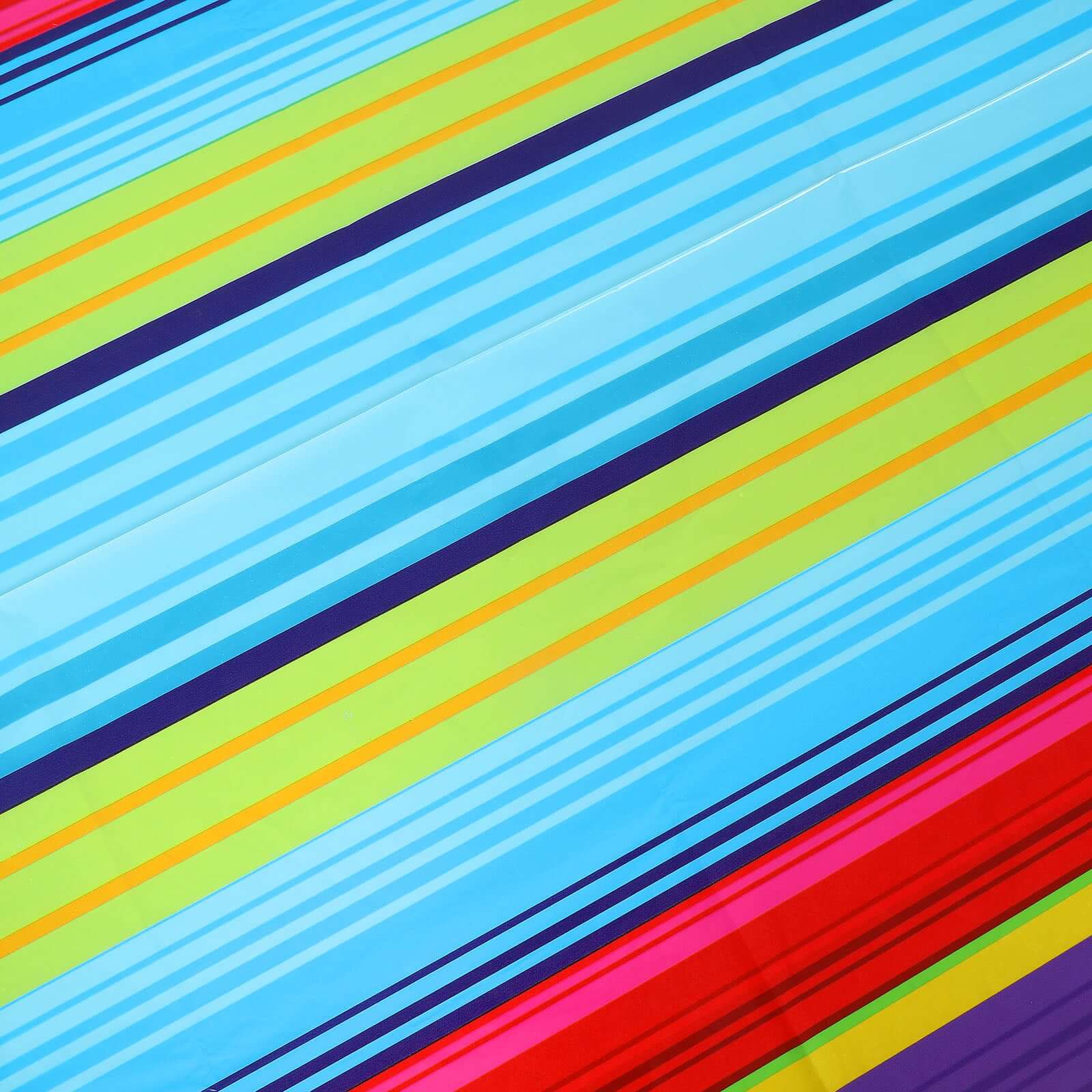 5-Pack Vibrant PVC Disposable Mexican Serape Rectangle Table Covers for Cinco De Mayo 54x108