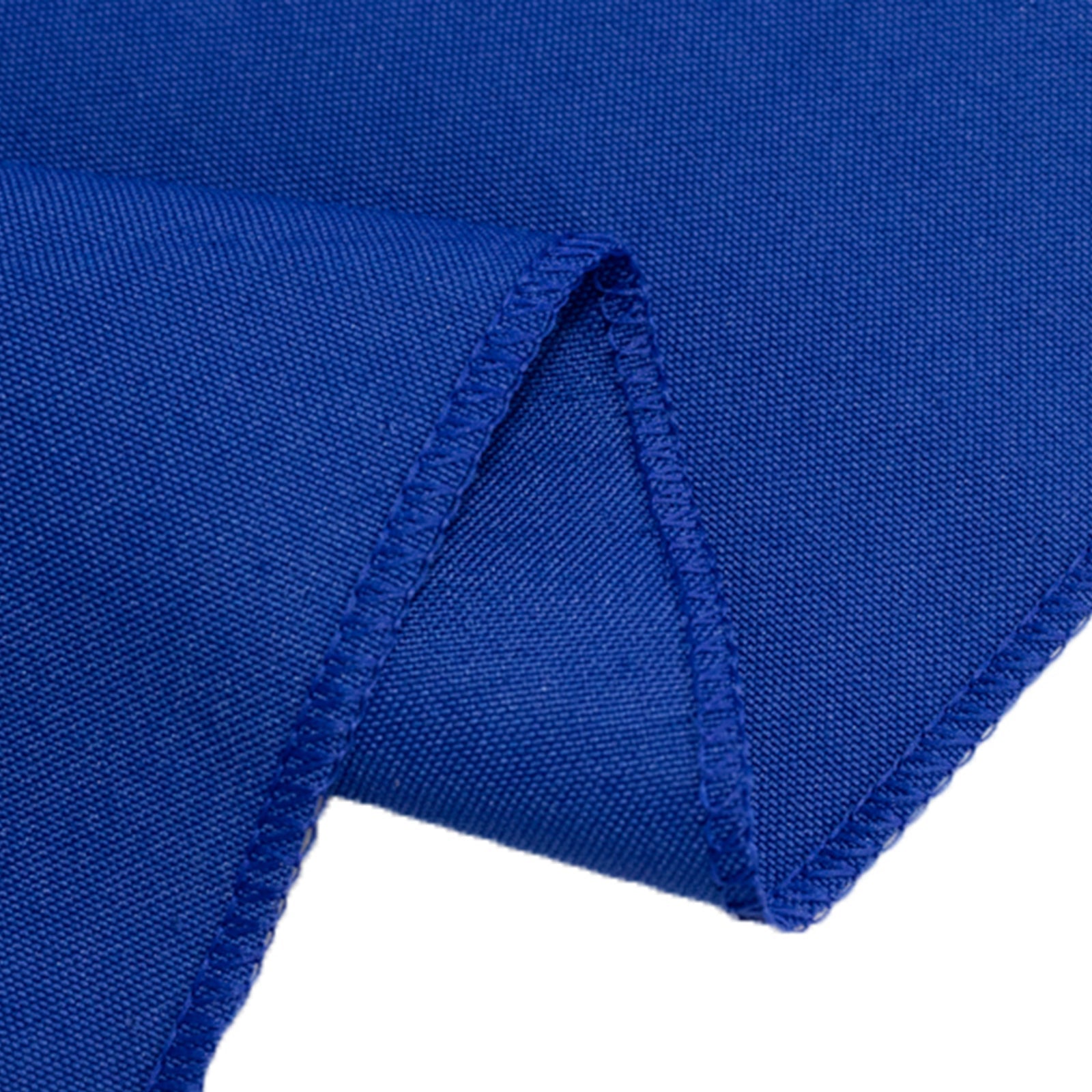 Hot Sale! 6ft Royal Blue Premium Polyester 220GSM Fitted Rectangle Tablecloth for Banquets