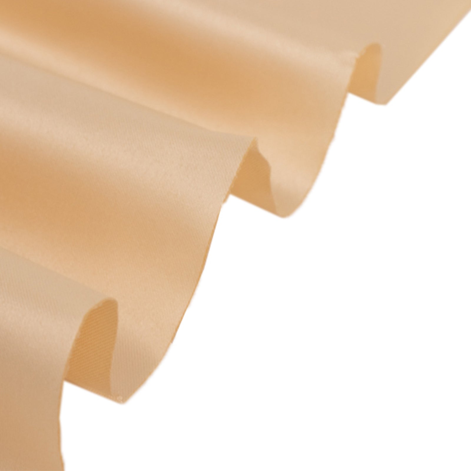 Exclusive 54"x10 Yards Beige Lamour Satin Fabric Bolt - High - Quality & Durable
