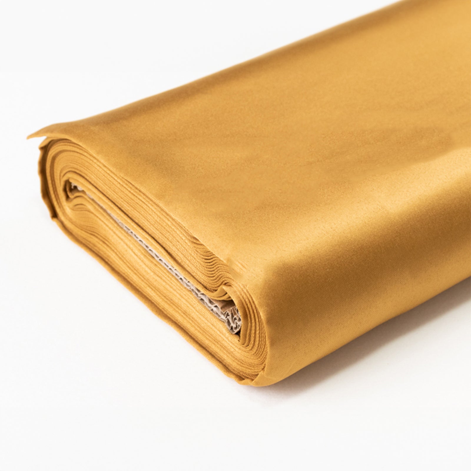 Exclusive Gold Lamour Satin Fabric Bolt - 54x10 Yards
