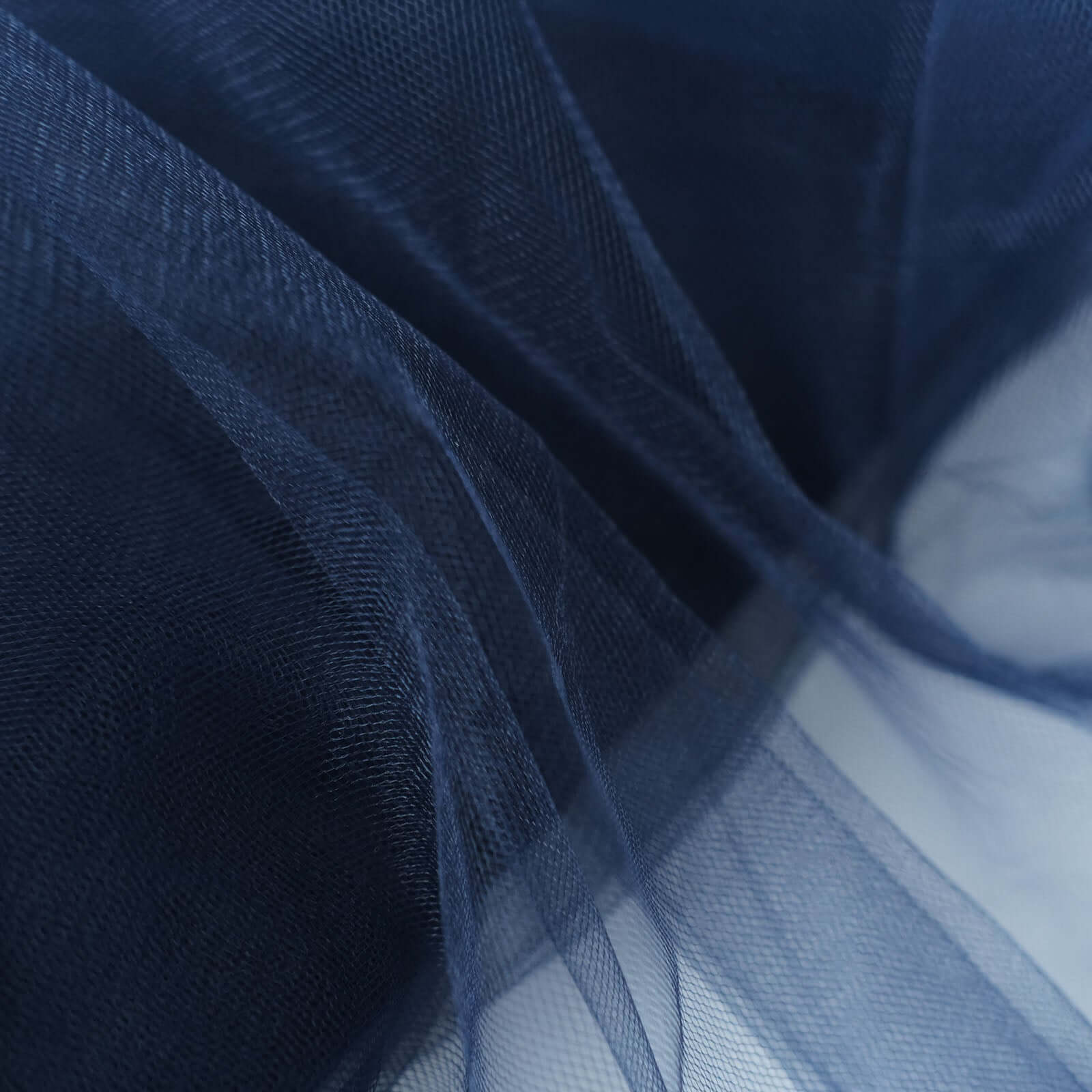 Amazing 54-Inch Wide, 40-Yard Navy Blue Nylon Tulle Fabric Bolt for DIY Crafts
