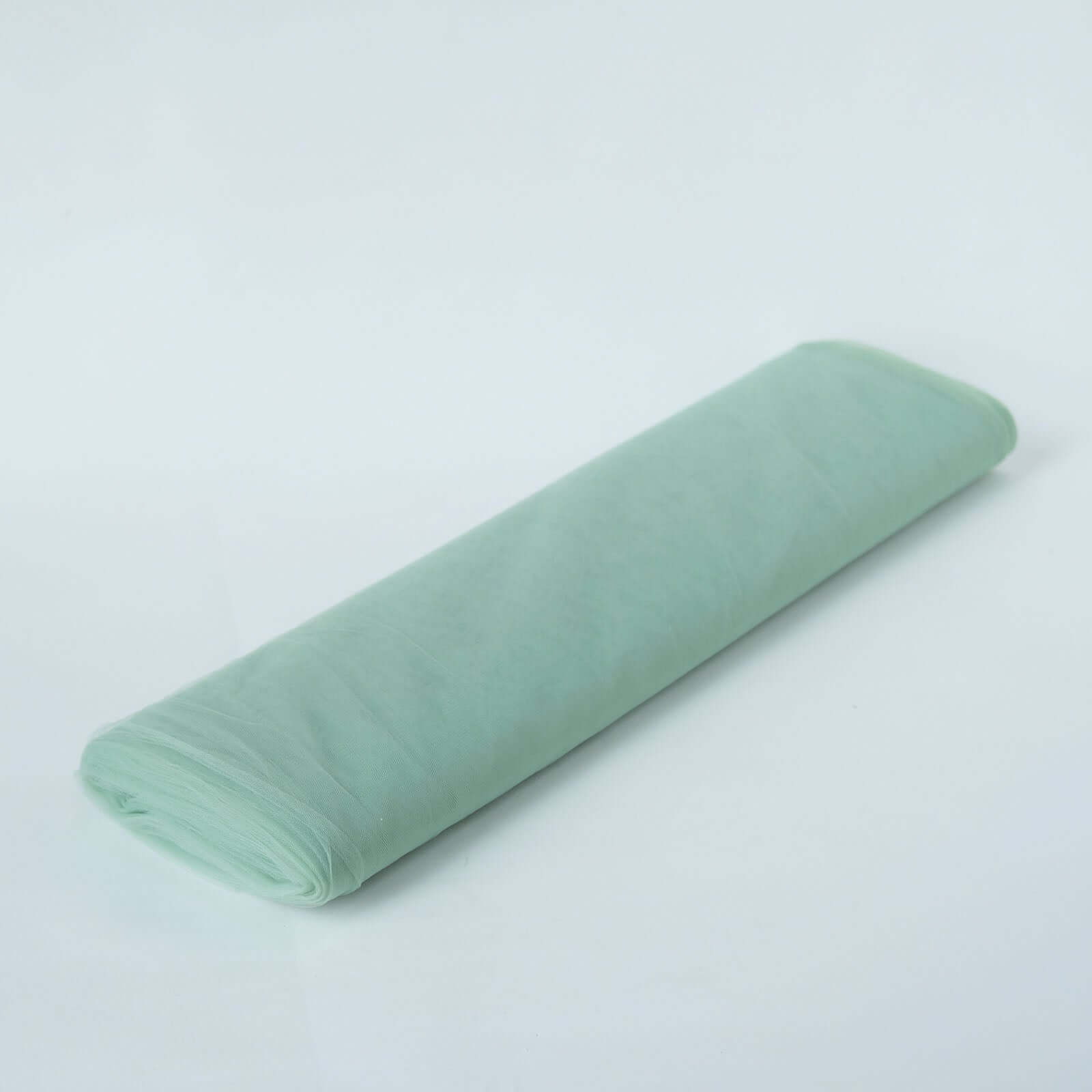 Hot! 54x40 Yards Sage Green Tulle Fabric Bolt for DIY Crafts