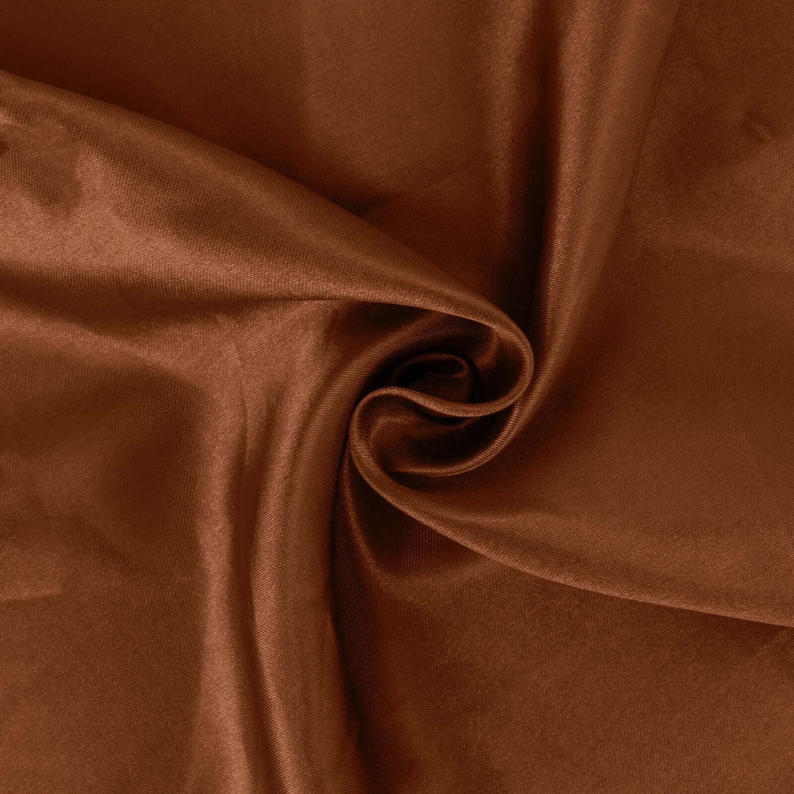Limited Offer! 10-Yard x 54 Cinnamon Brown Satin Fabric Bolt