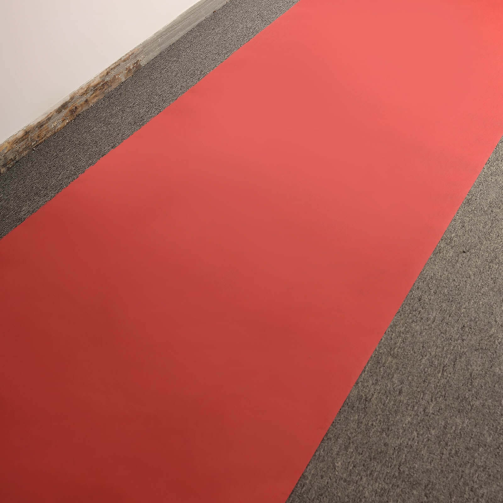 3ft x 100ft High - Quality Red Rayon Carpet Runner for Weddings and Parties