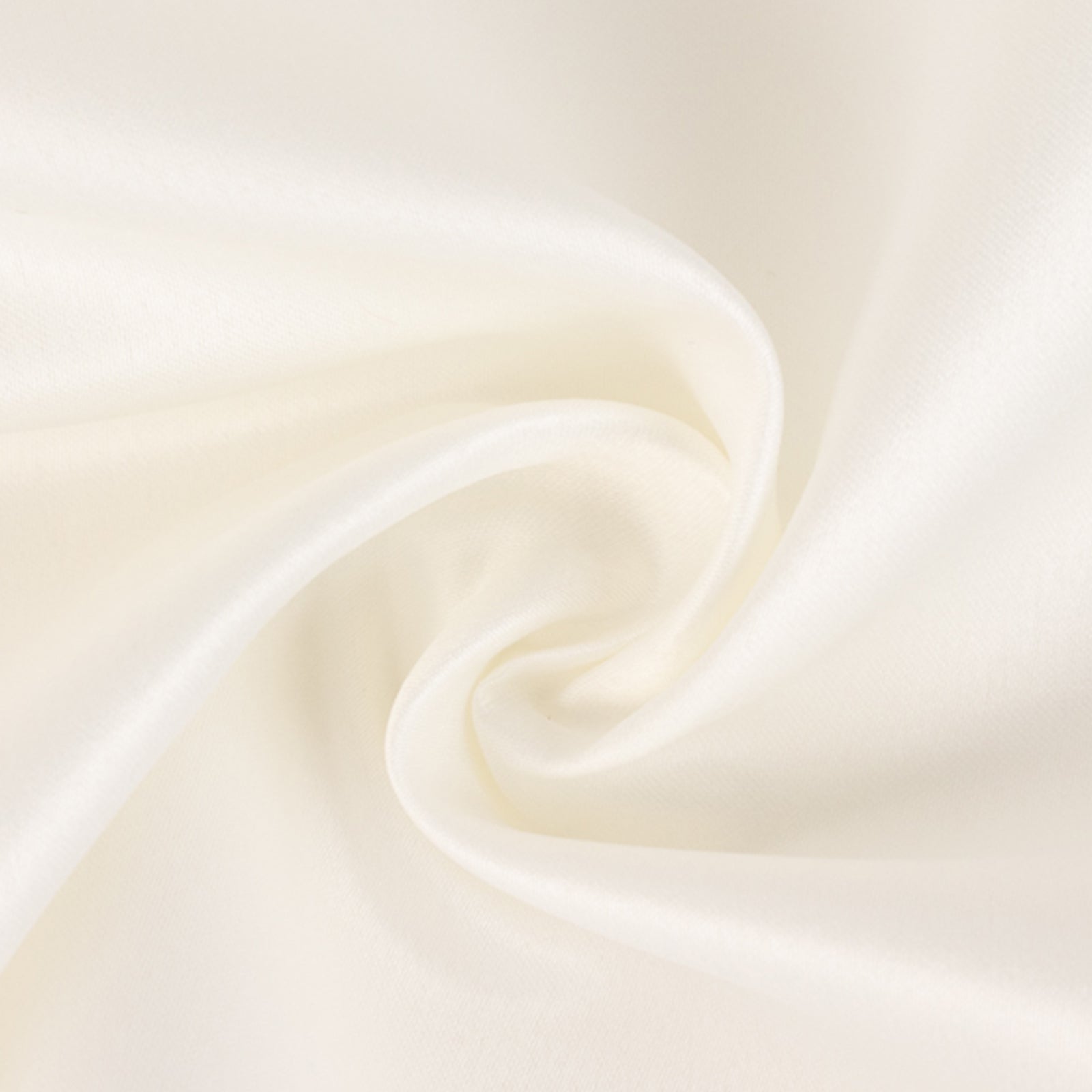 Exclusive Heavy Matte Ivory Lamour Satin Fabric Bolt - 54 Inches Wide, 10 Yards Long