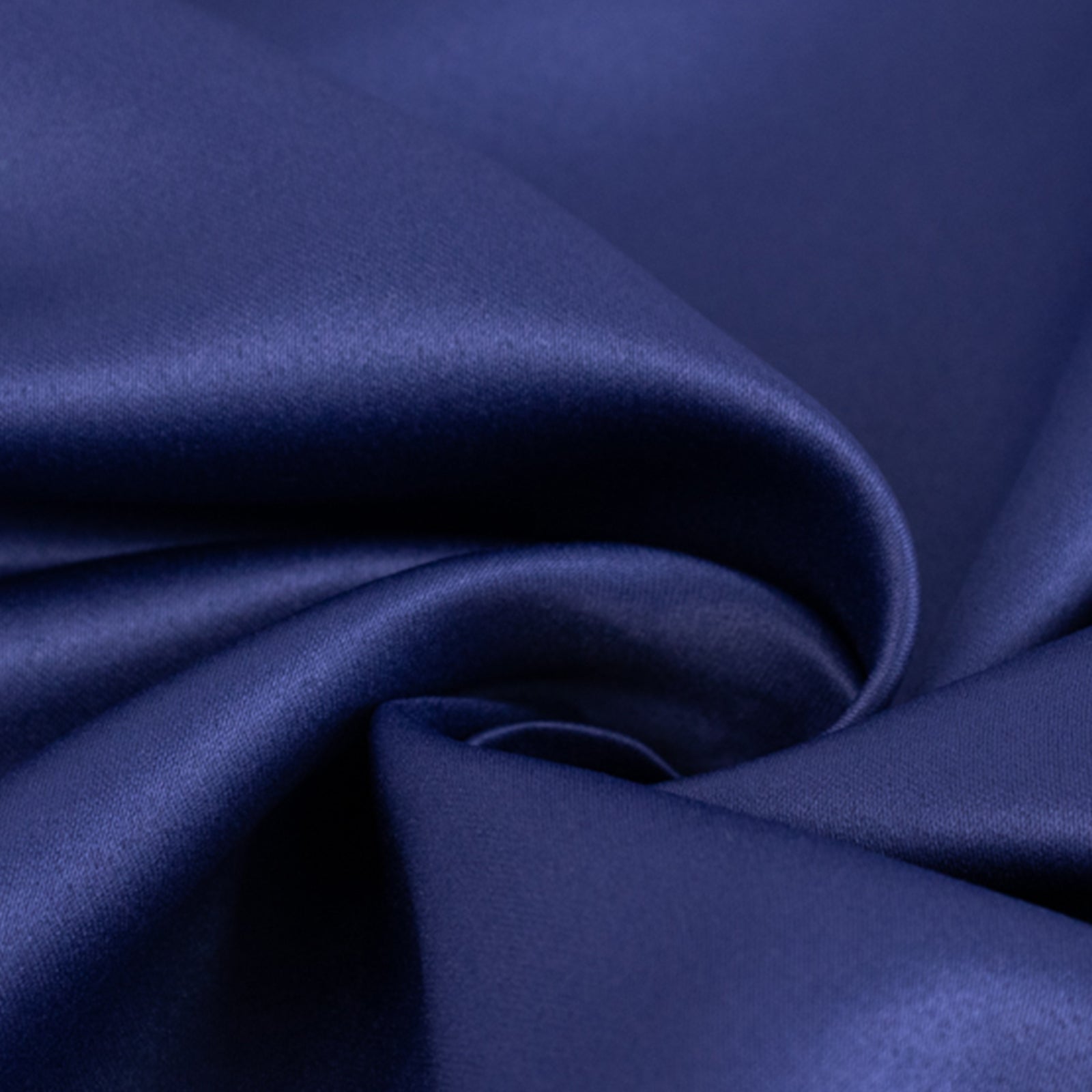 10 Yards Navy Blue Heavy Matte Lamour Satin Fabric Bolt, 54-Inch Wide