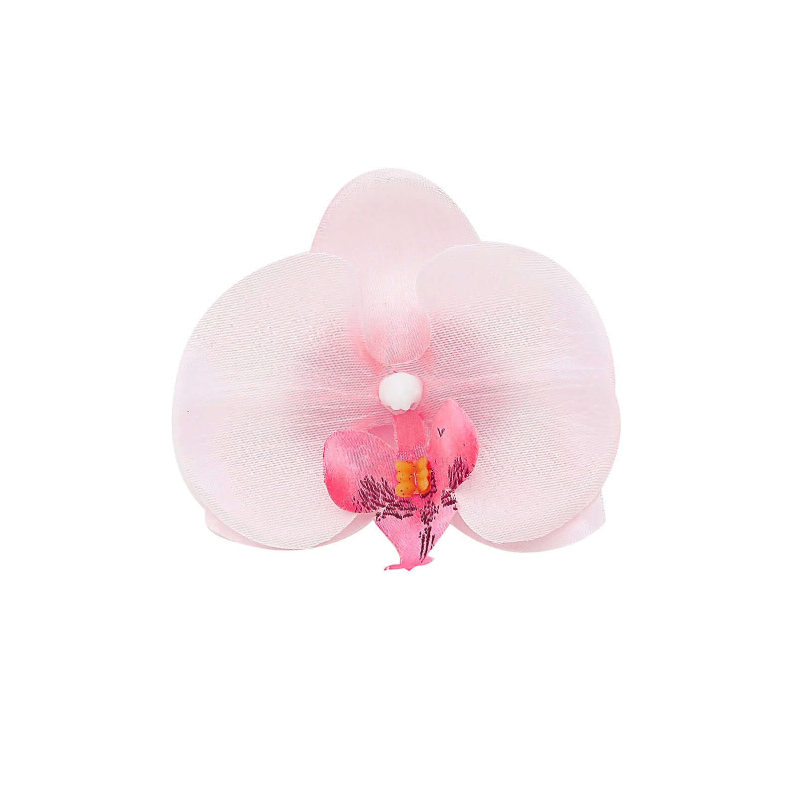 Hot Sale! 20 Pink Silk Artificial Orchid Flower Heads for DIY Floral Decorations