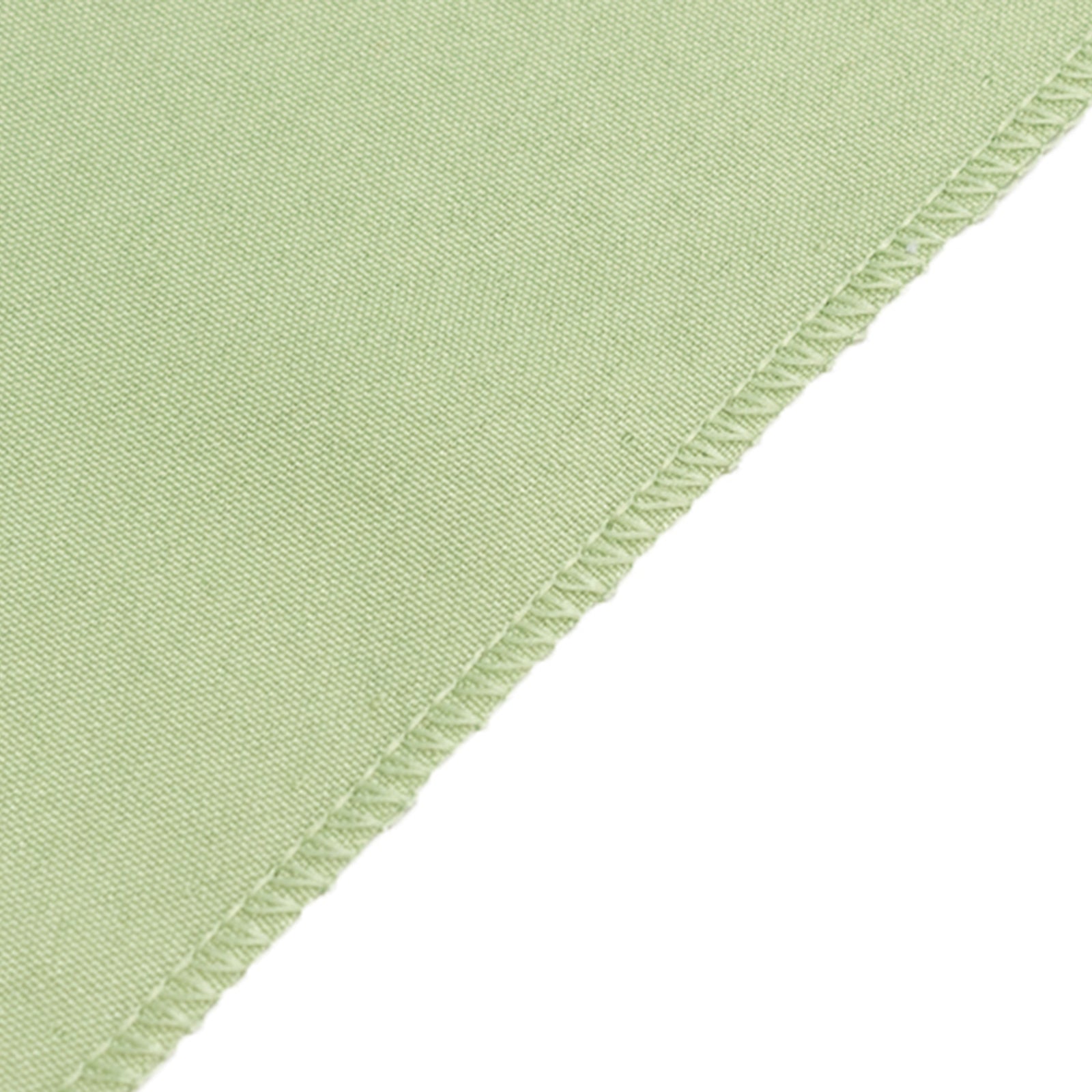 Sale! Durable & Easy - Maintain Sage Green Polyester Fitted Rectangle Tablecloth for 6FT Tables