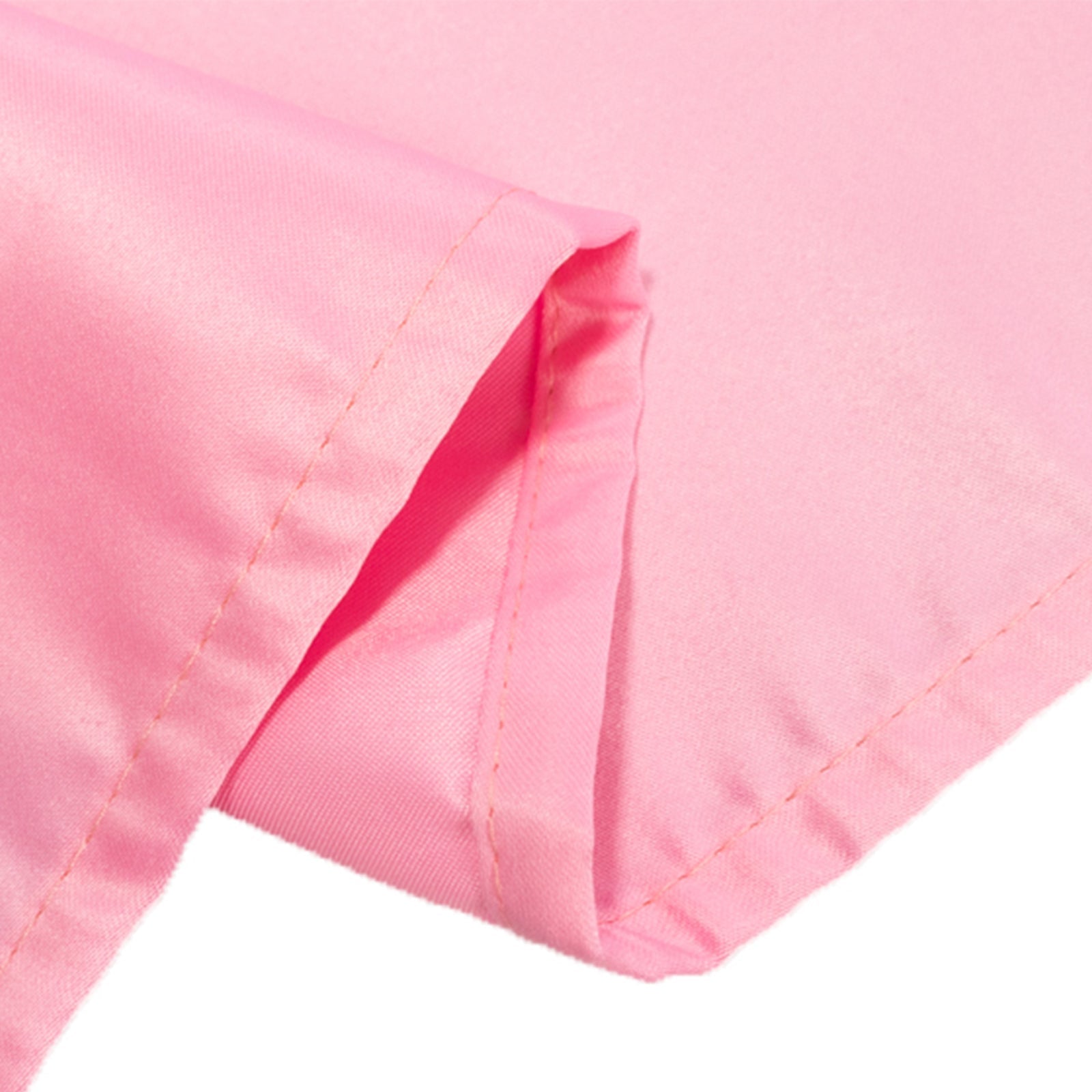 Hot Deal! Pink Lamour Satin Rectangle Tablecloth 60x102 - Durable & Silky Soft