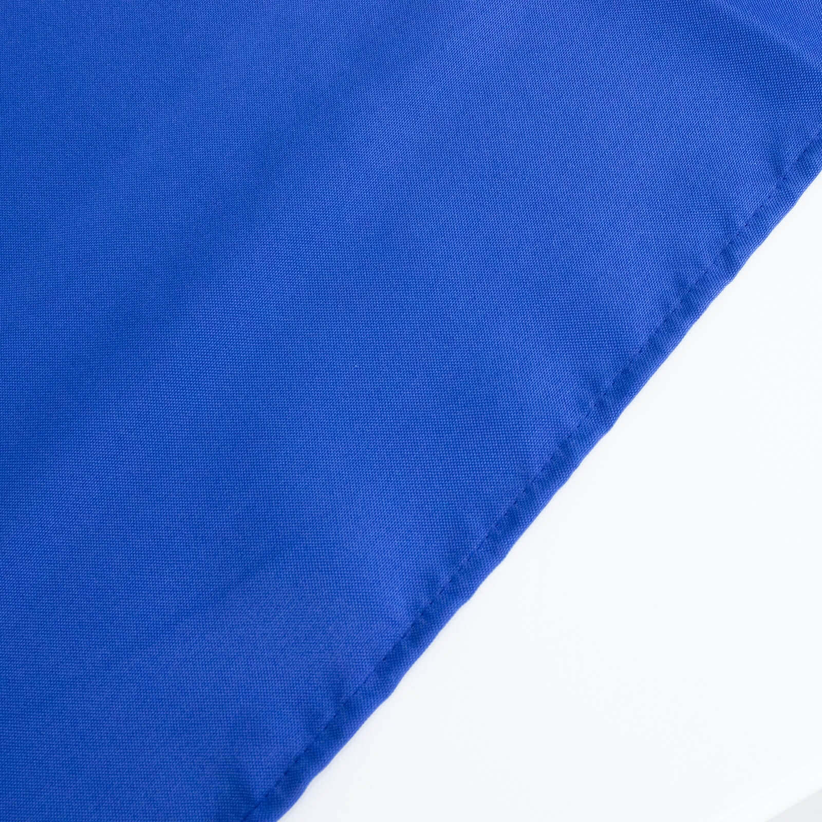 Hot Sale! Royal Blue 70x70 Premium Polyester Wrinkle-Resistant Square Table Cover for Events