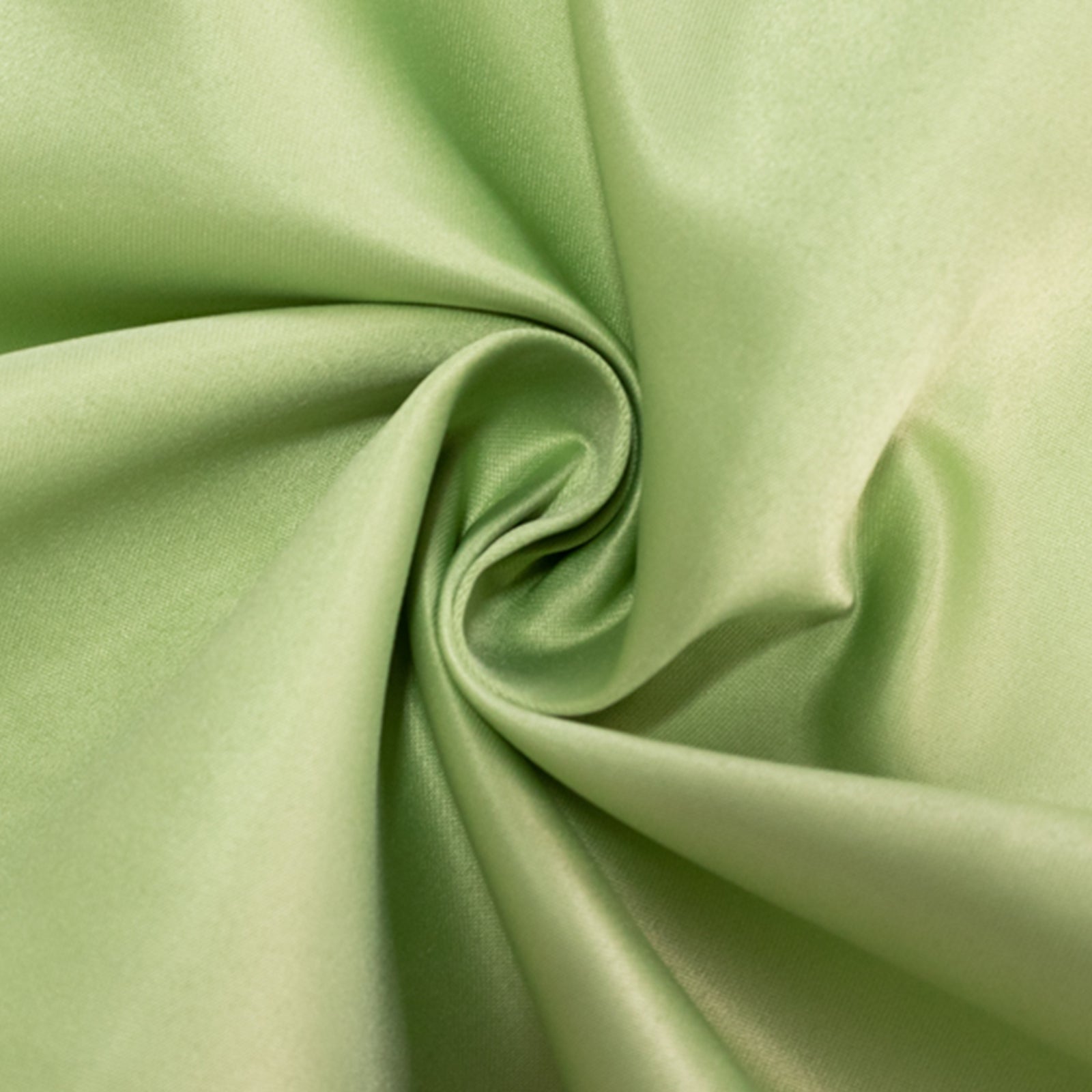 Get This Durable & Silky Soft Lamour Satin Rectangle Tablecloth in Sage Green (60x102)
