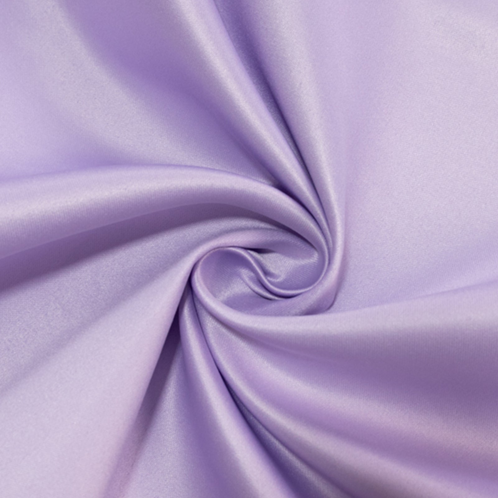Luxury Lamour Satin Rectangle Tablecloth in Lavender Lilac - Soft & Silk-Like Cover
