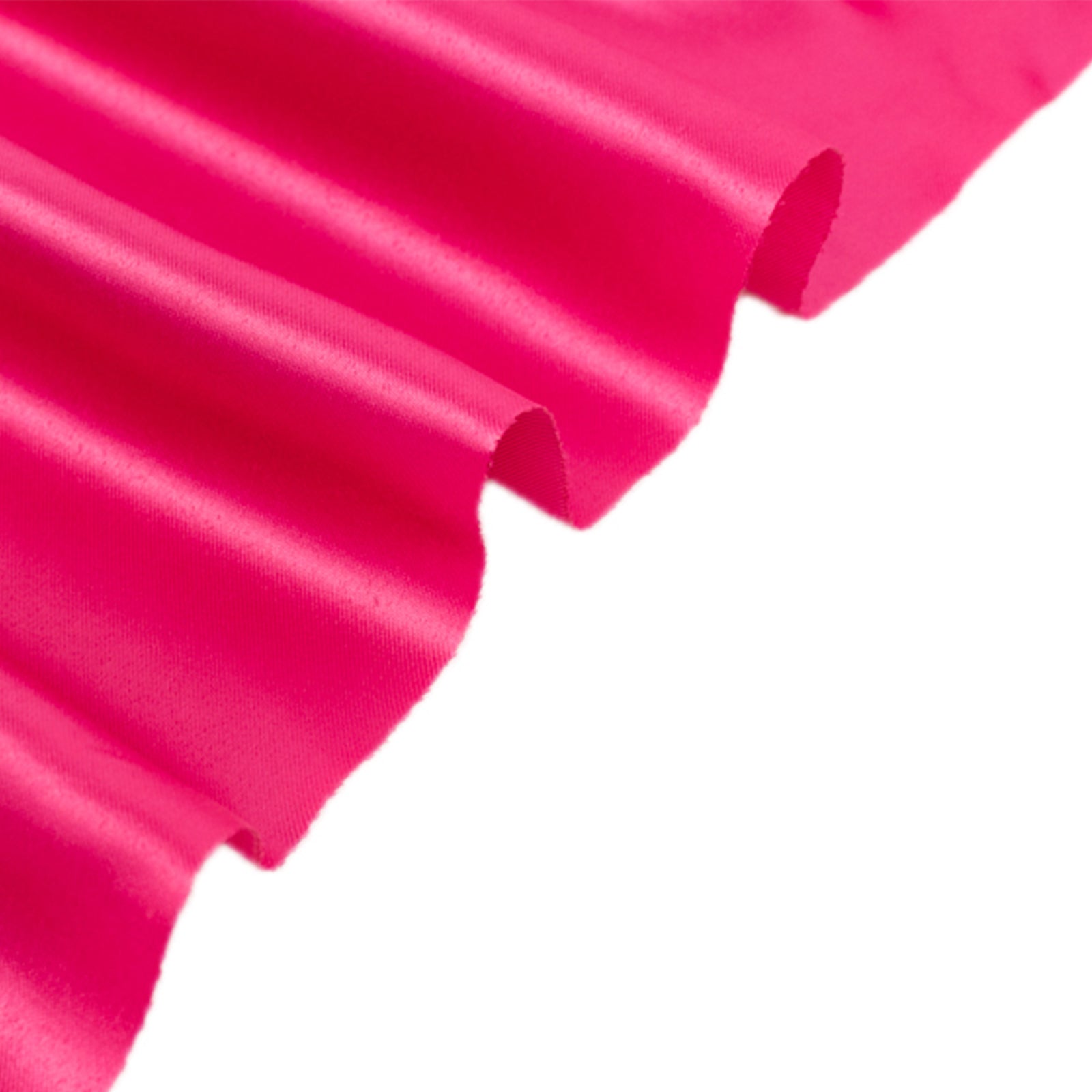 54x10 Yards Fuchsia Lamour Satin Fabric Bolt - High - Quality & Durable