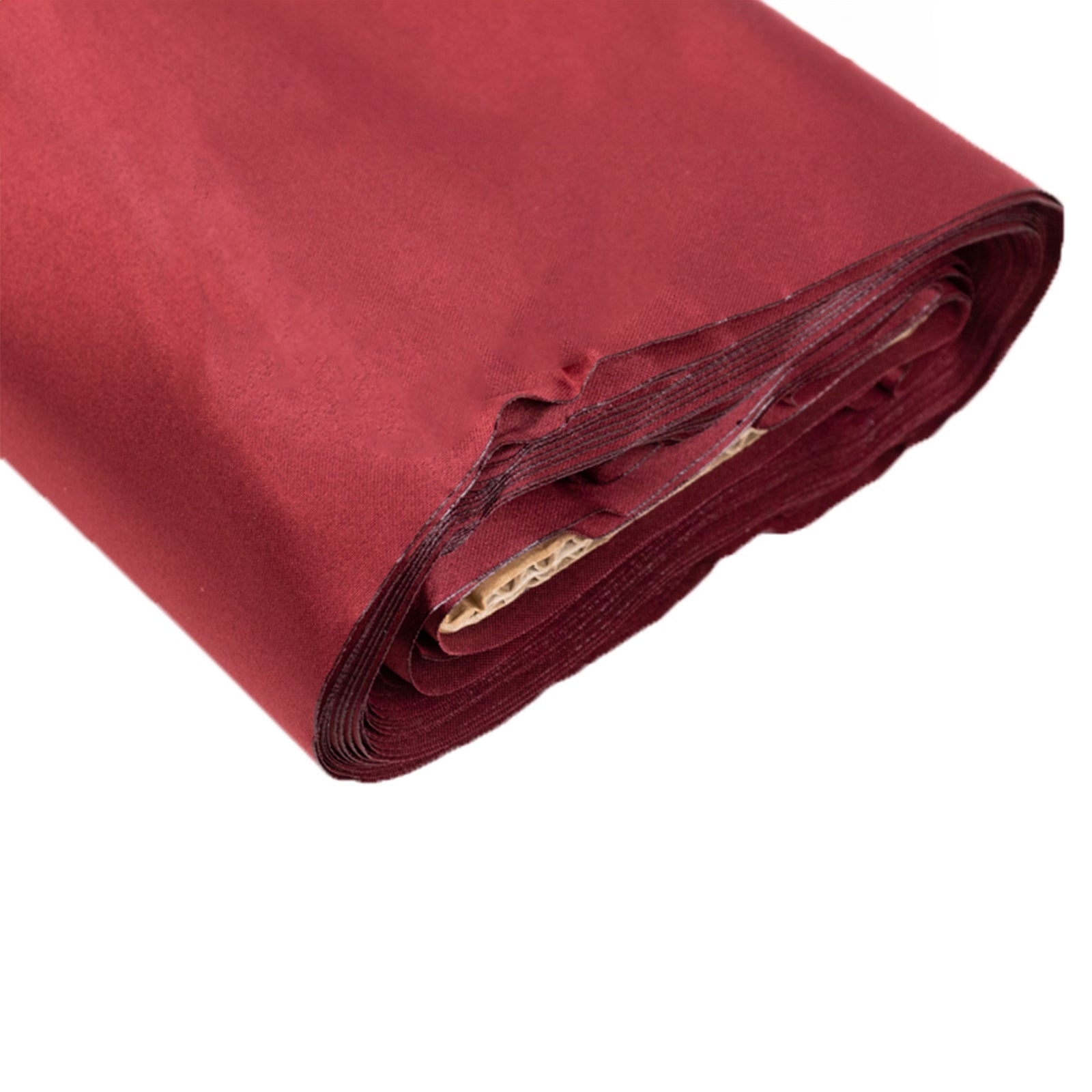 Special Offer! 54-Inch Wide, 10-Yard Burgundy Lamour Satin Fabric Bolt for Sewing