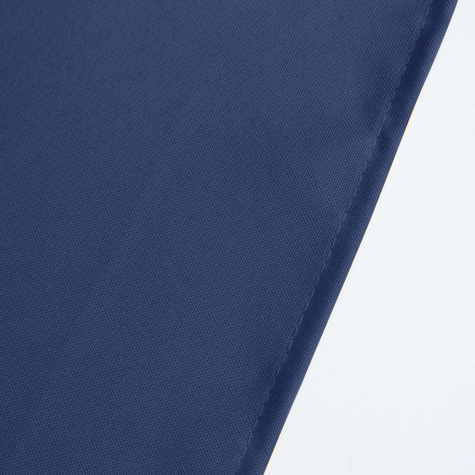 Navy Blue 70x70 Wrinkle-Resistant Premium Polyester Square Table Overlay 220GSM