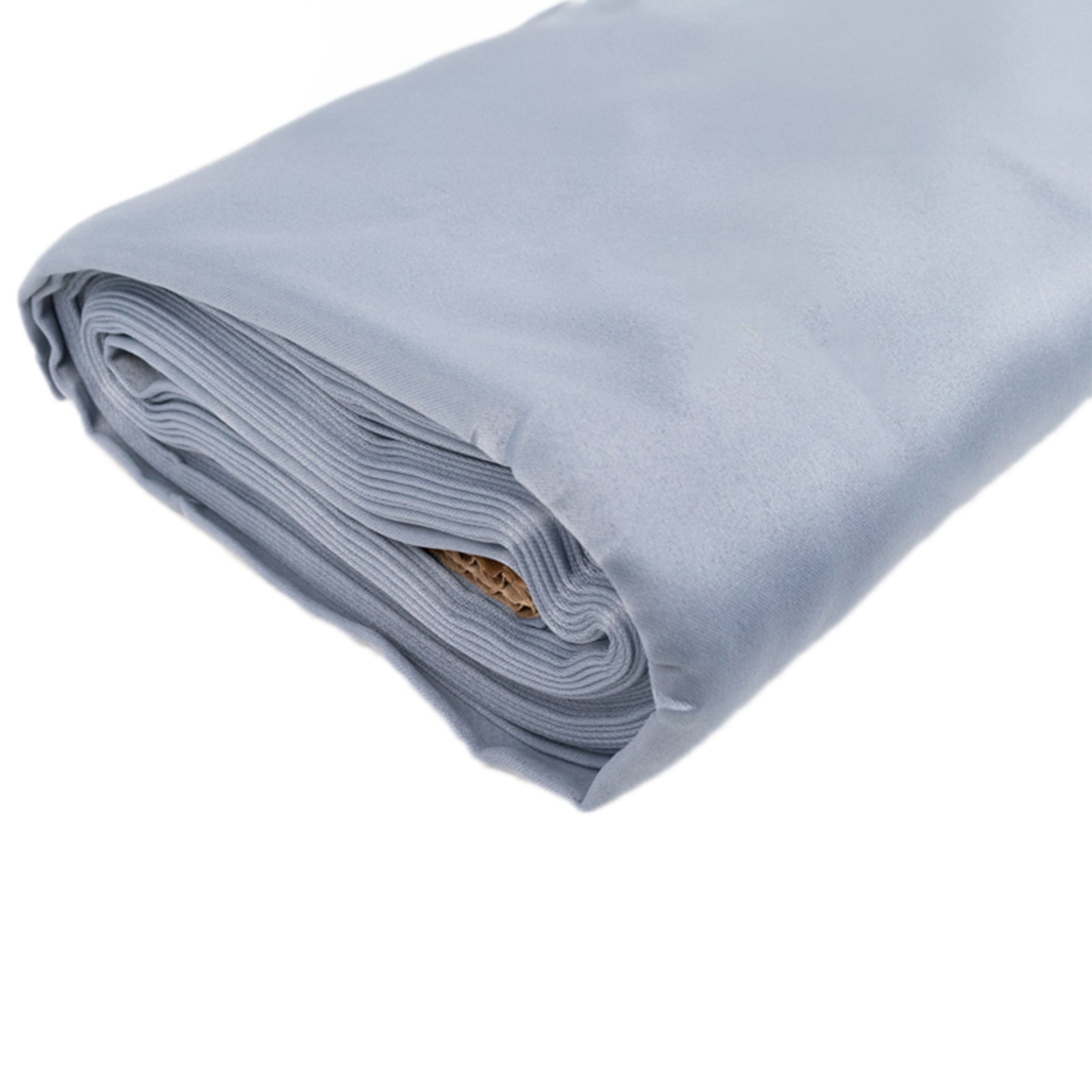 10 Yards of 54" Wide Dusty Blue Heavy Matte Lamour Satin Fabric Bolt