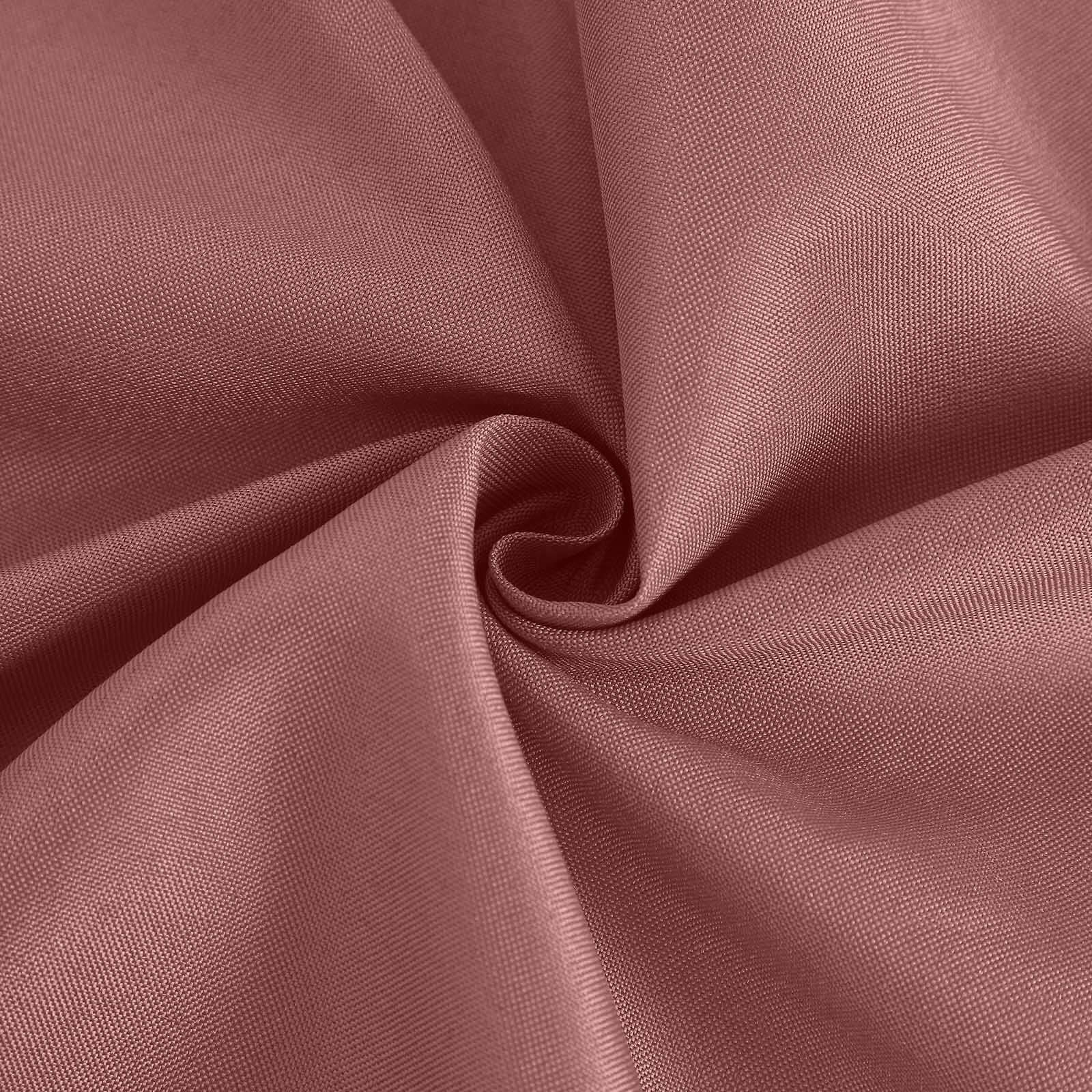 Stylish & Durable 60x102 Polyester Cinnamon Rose Rectangle Tablecloth