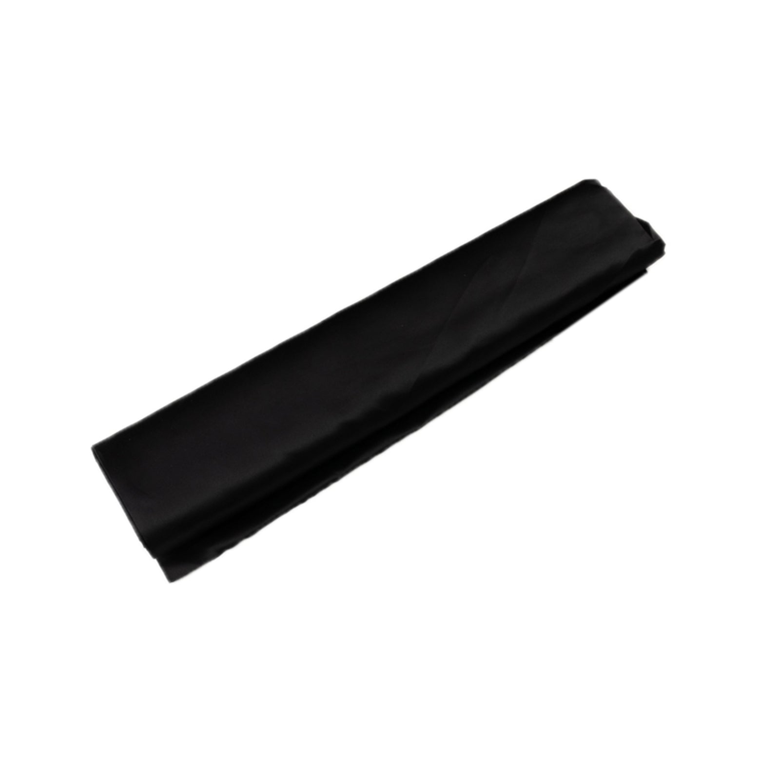 10-Yard 54-Inch Black Lamour Satin Fabric Bolt - High-Quality Heavy Matte Satin by the Yard